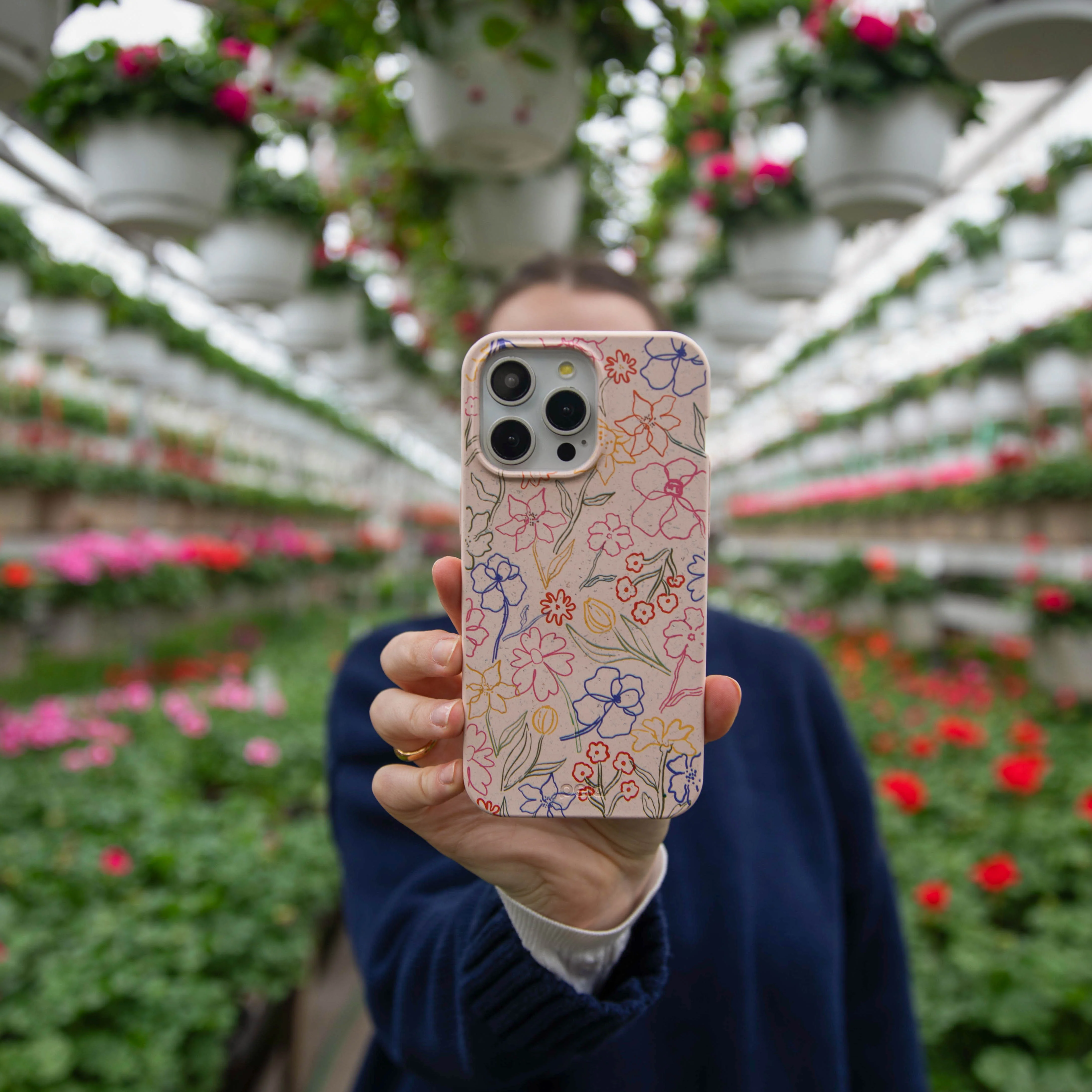 Seashell Petals Sketch Google Pixel 9/9 Pro Case - Image 2