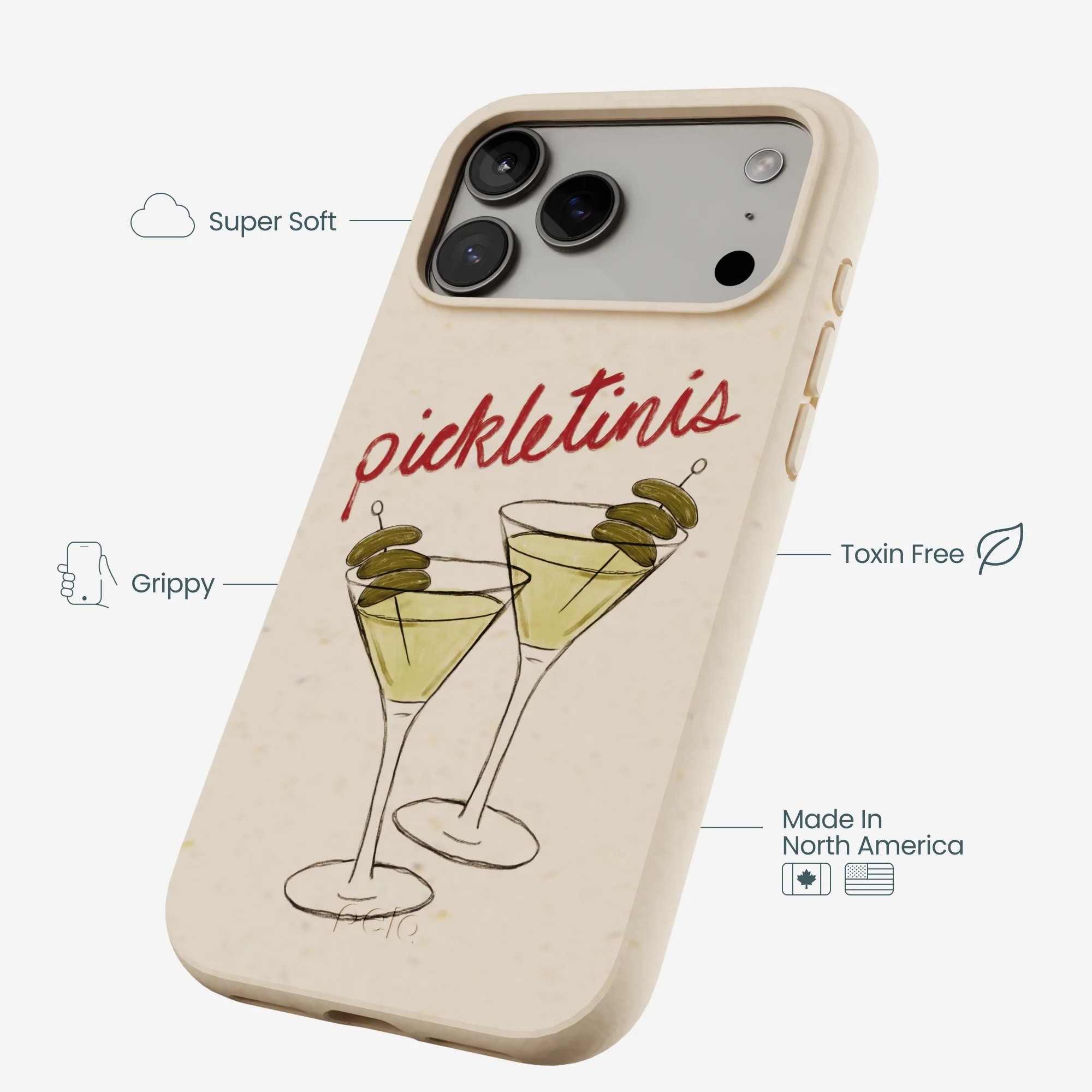 Seashell Pickletinis iPhone 17 Pro Max Case - Image 4