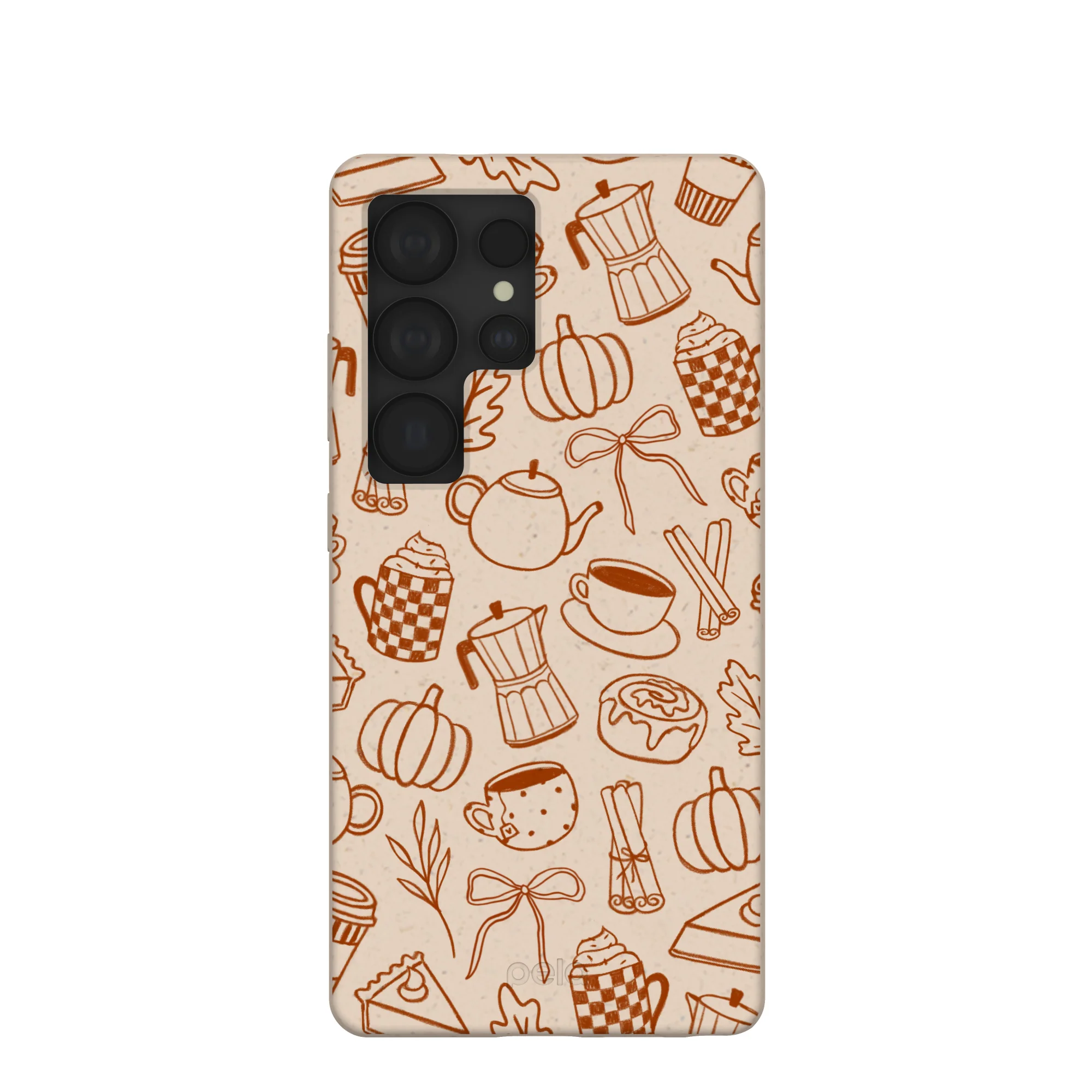 Seashell Pumpkin Spice Samsung Galaxy S25 Ultra Case