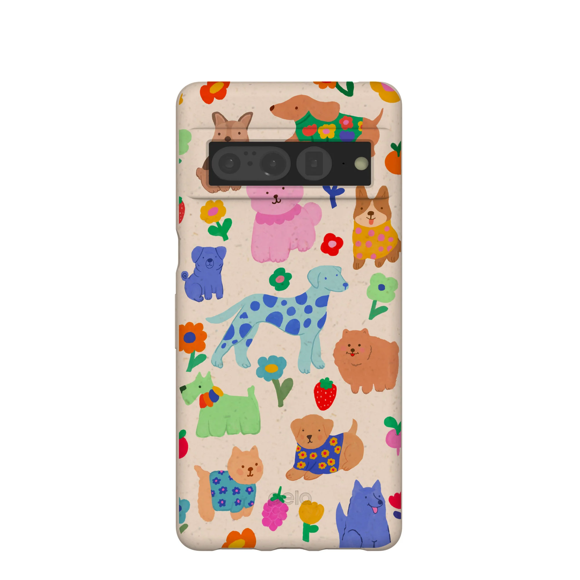 Seashell Pup Bloom Google Pixel 7 Pro Case