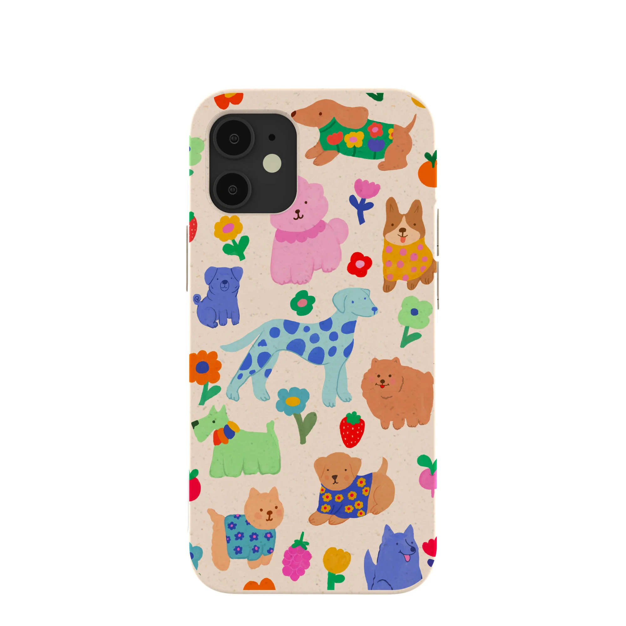 Seashell Pup Bloom iPhone 12 Mini Case