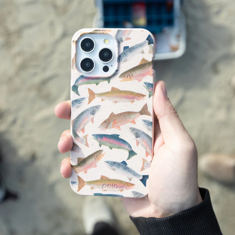 Seashell Rainbow Trout Samsung Galaxy S24 Case - Image 5