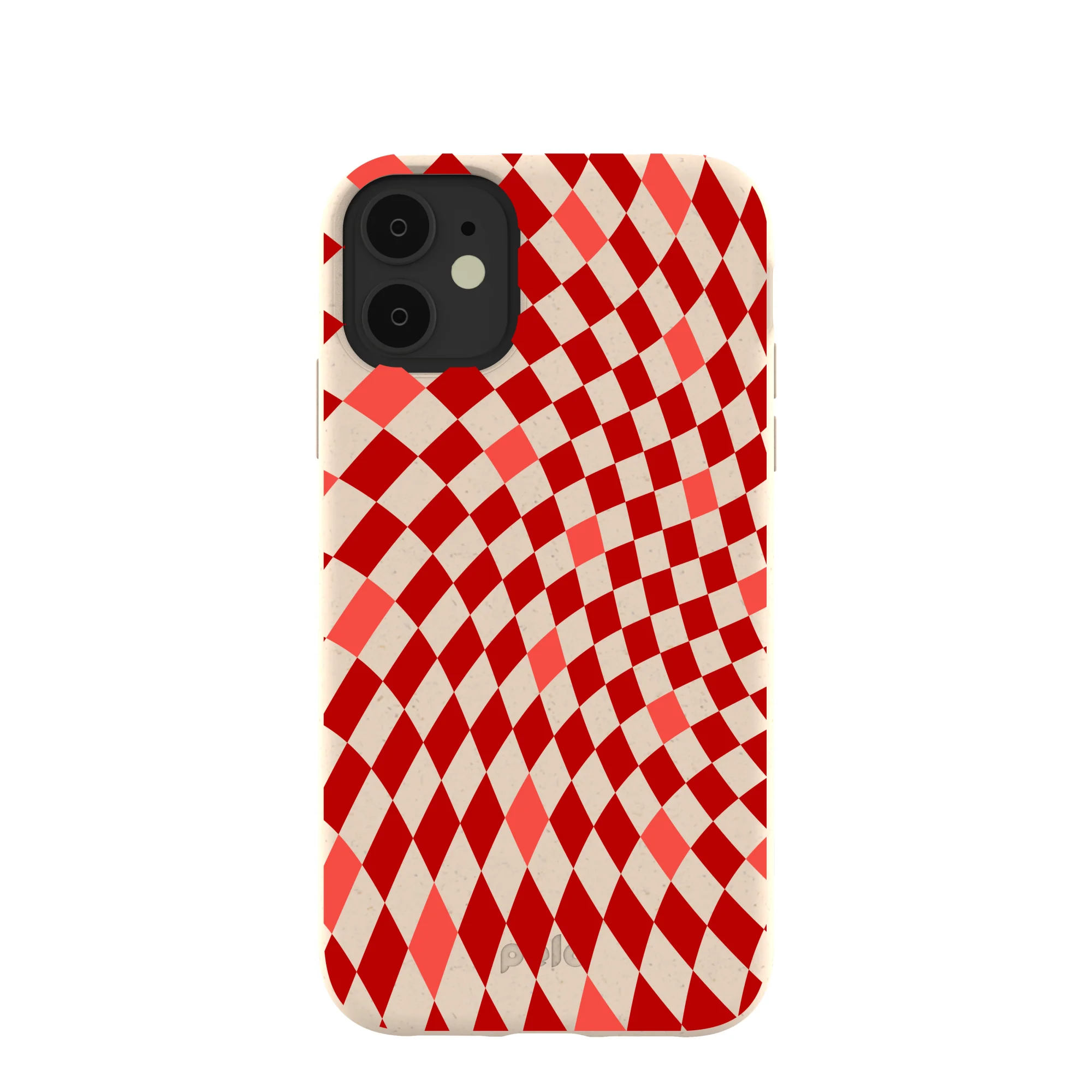 Seashell Red Checks iPhone 11 Case