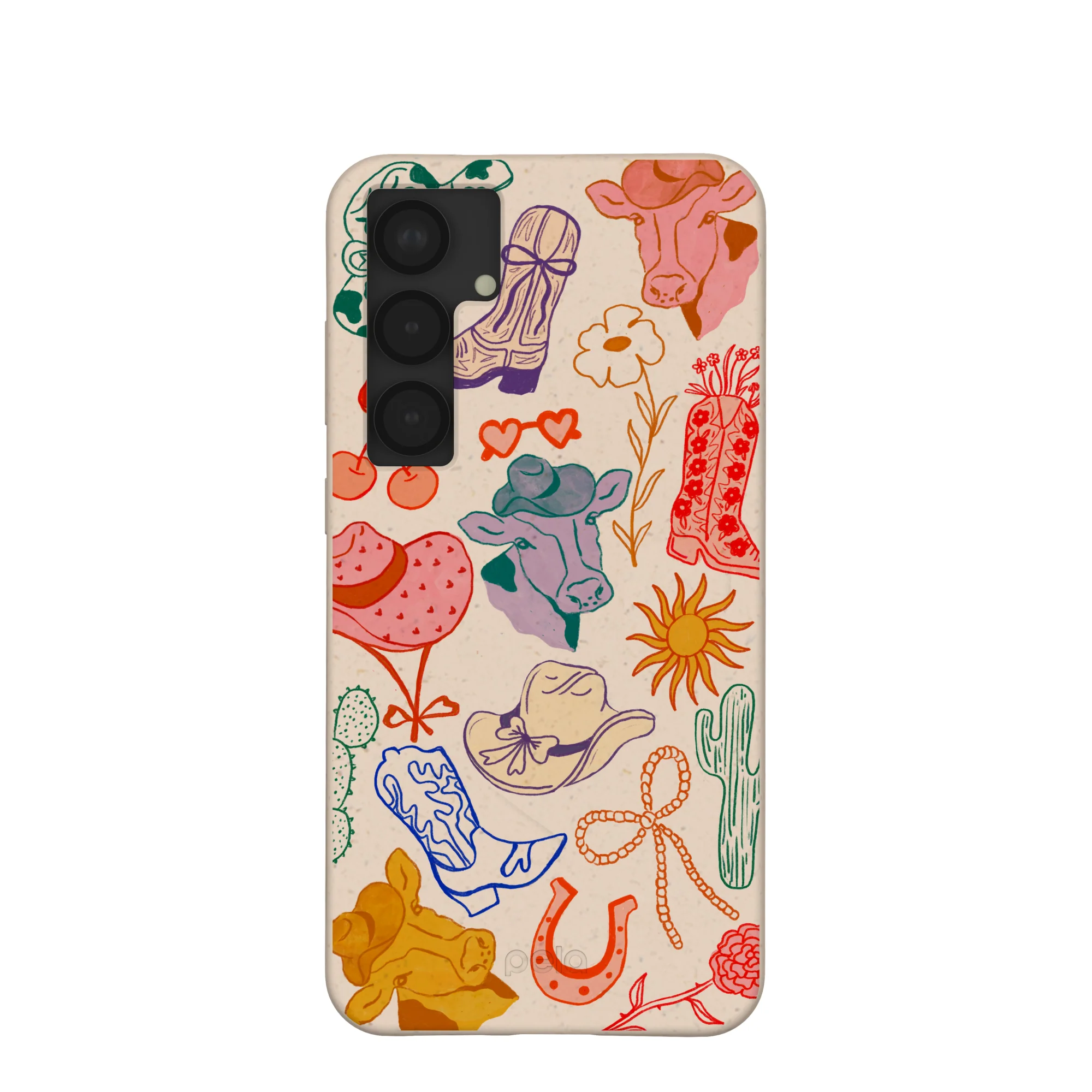 Seashell Retro Rodeo Samsung Galaxy S25+(Plus) Case