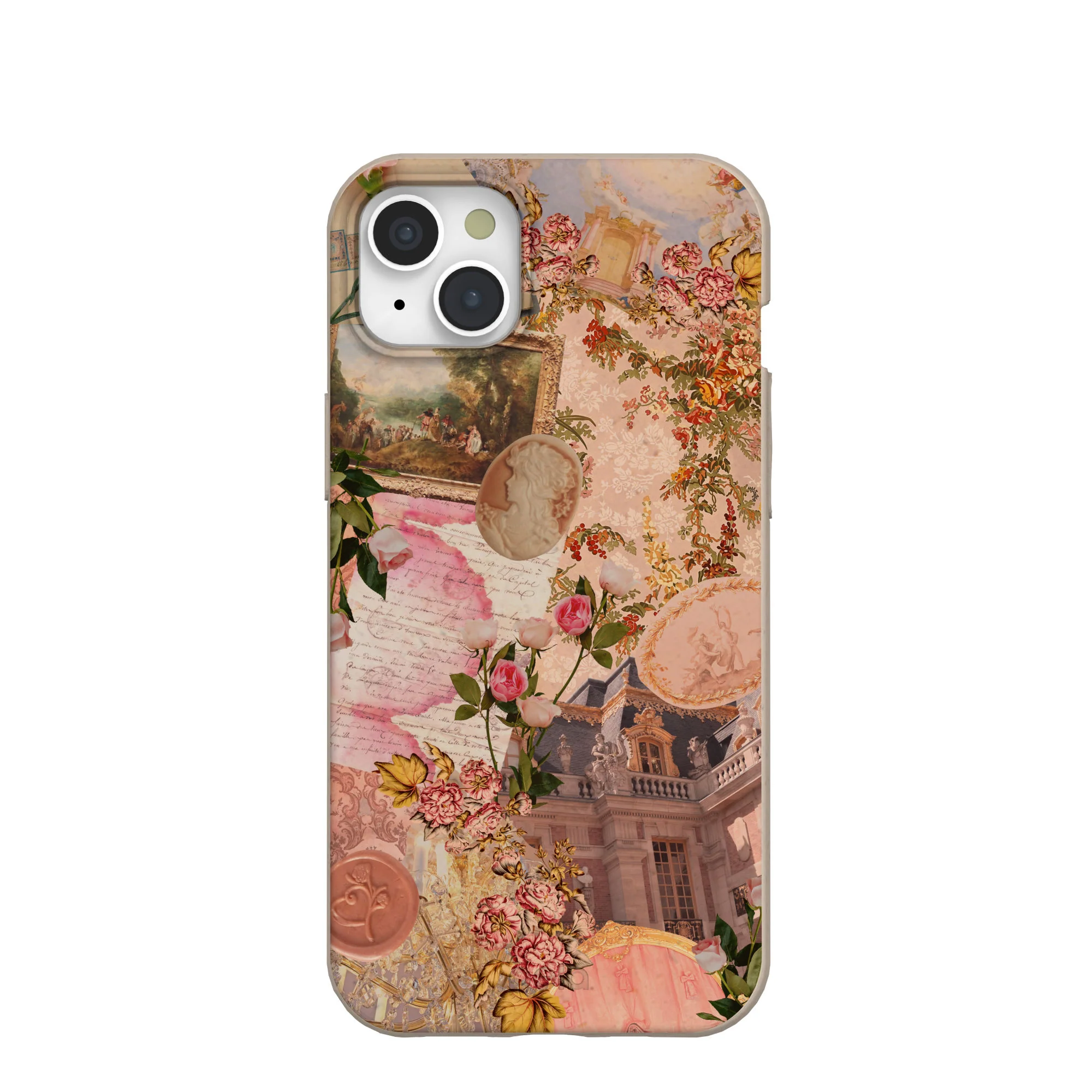 Seashell Rococo Romance iPhone 15 Plus Case