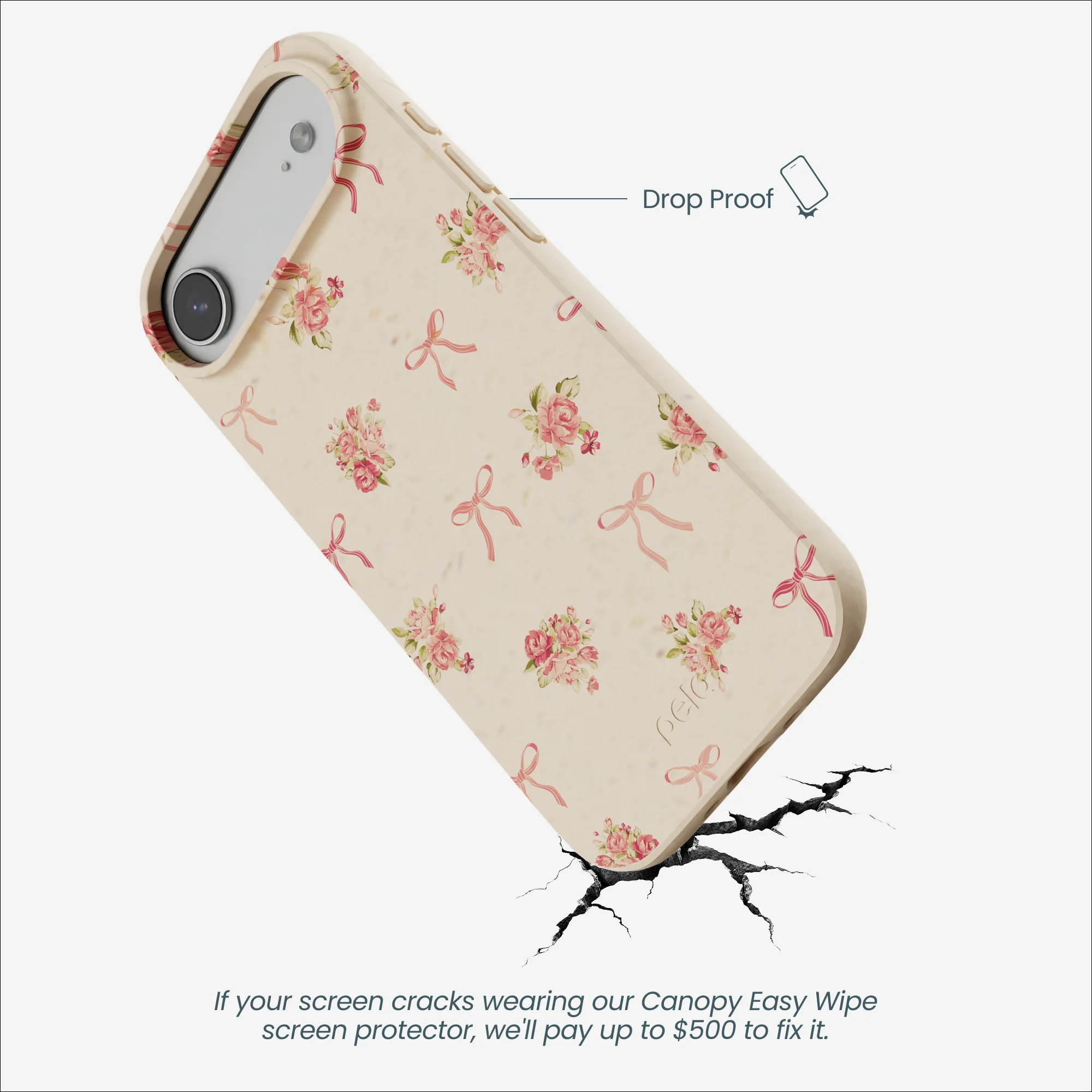 Seashell Roses and Bows iPhone Air Case - Image 5