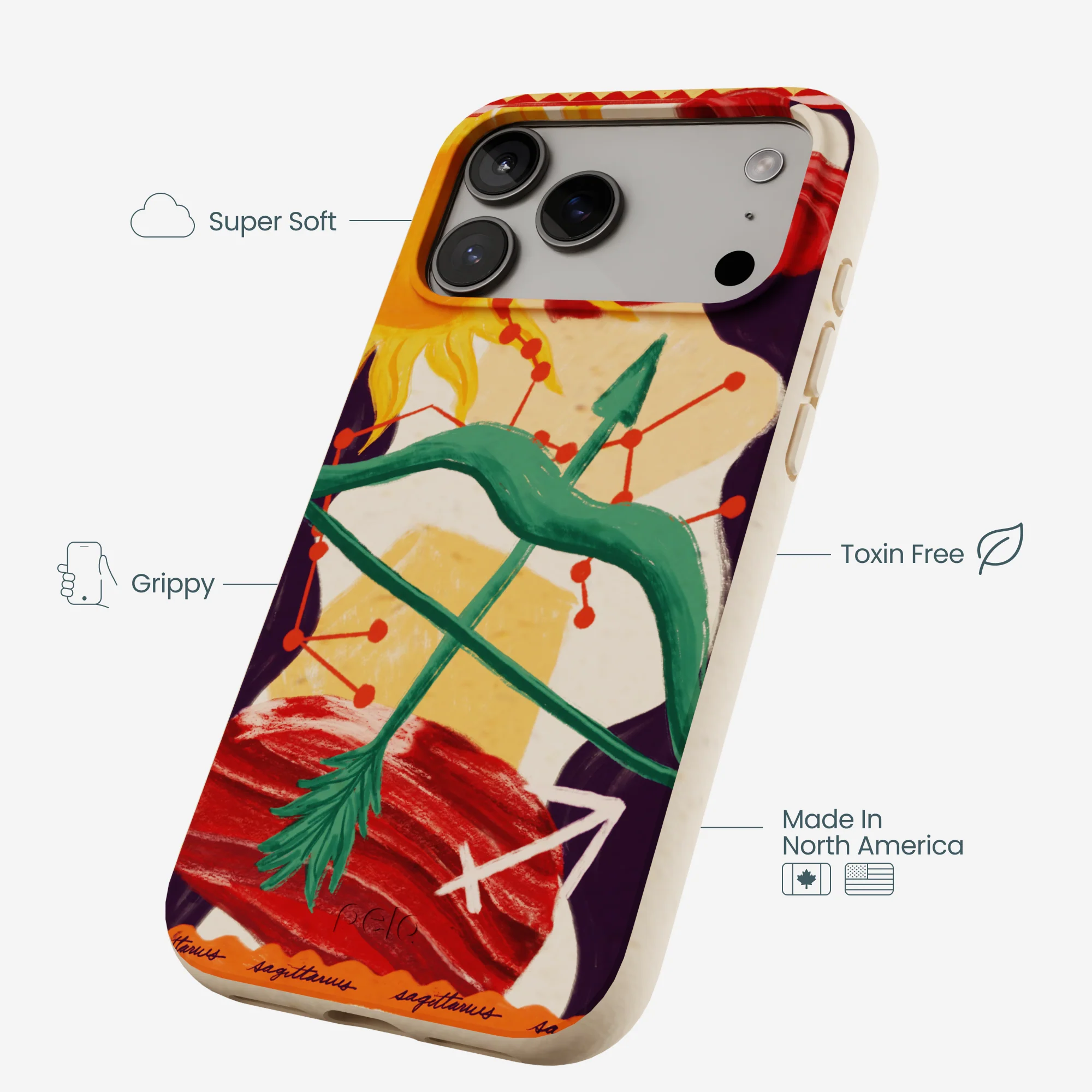 Seashell Sagittarius Archer iPhone 17 Pro Max Case - Image 3