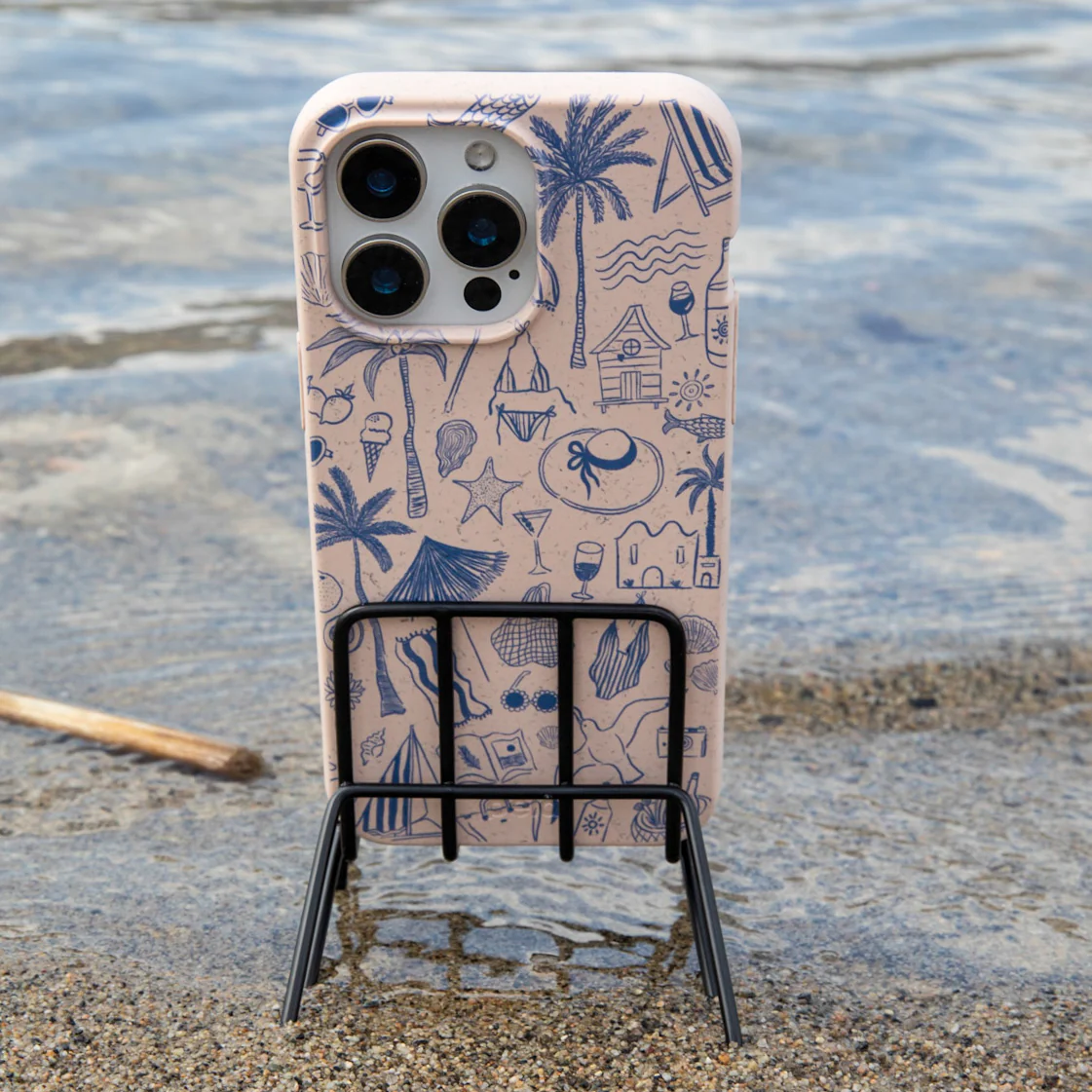 Seashell Salted Ink Google Pixel 8a Case - Image 2
