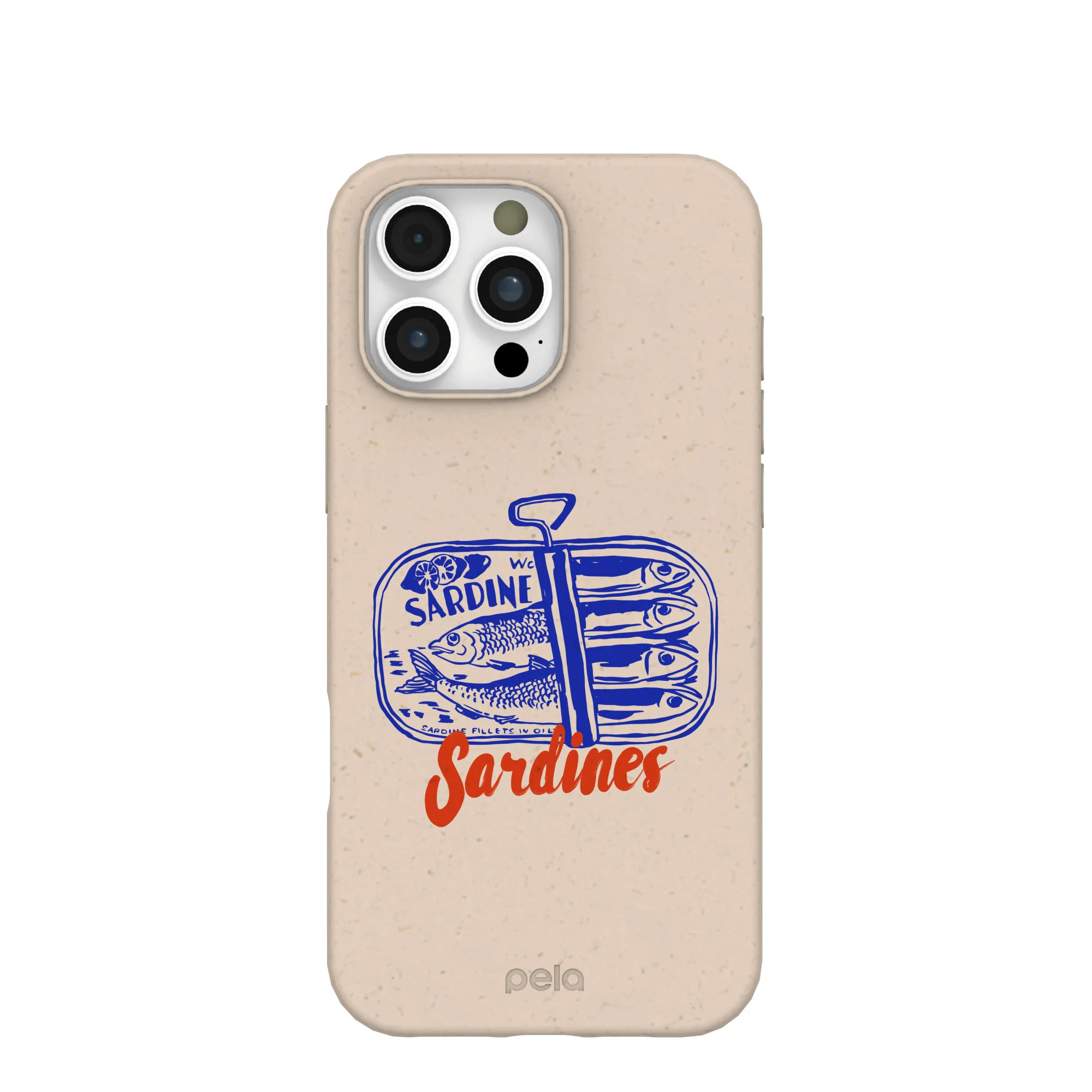 Seashell Sardines iPhone 16 Pro Max Case