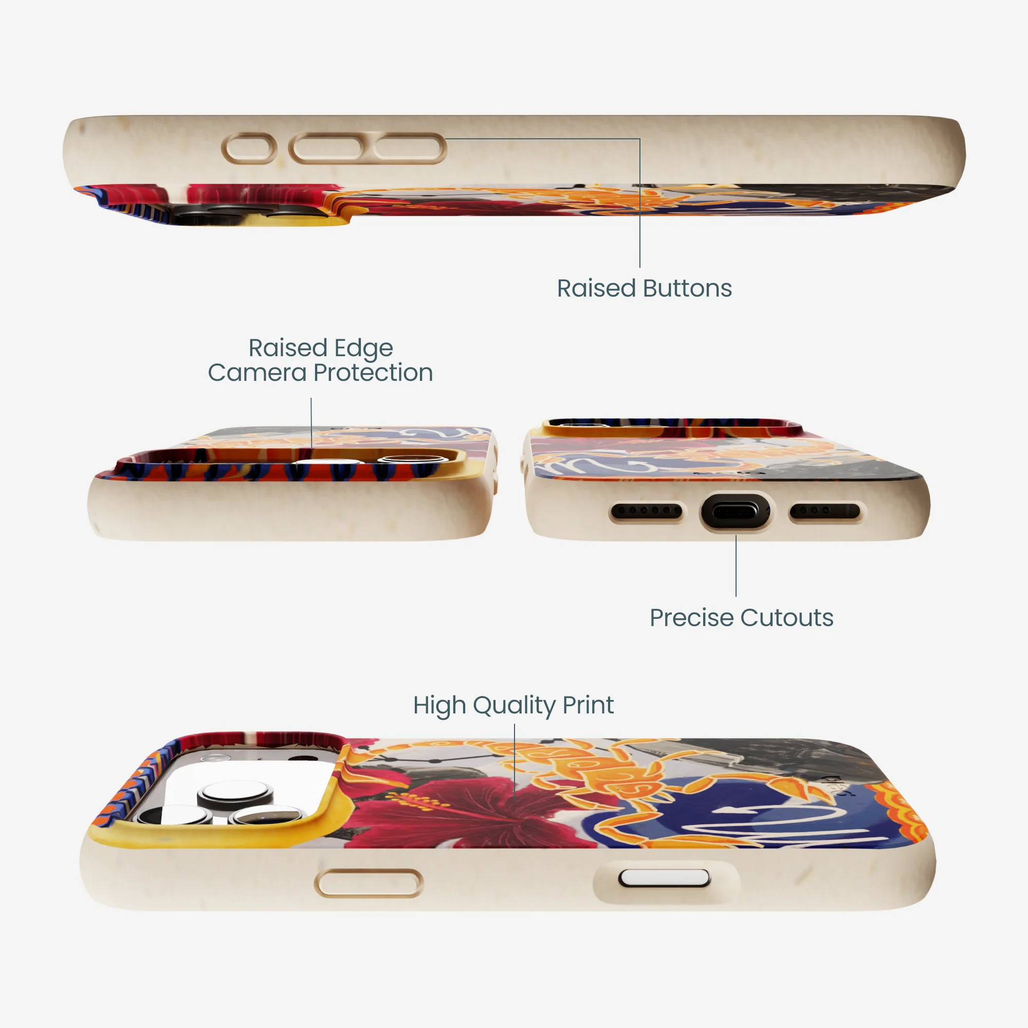 Seashell Scorpio Scorpion iPhone 17 Pro Max Case - Image 2