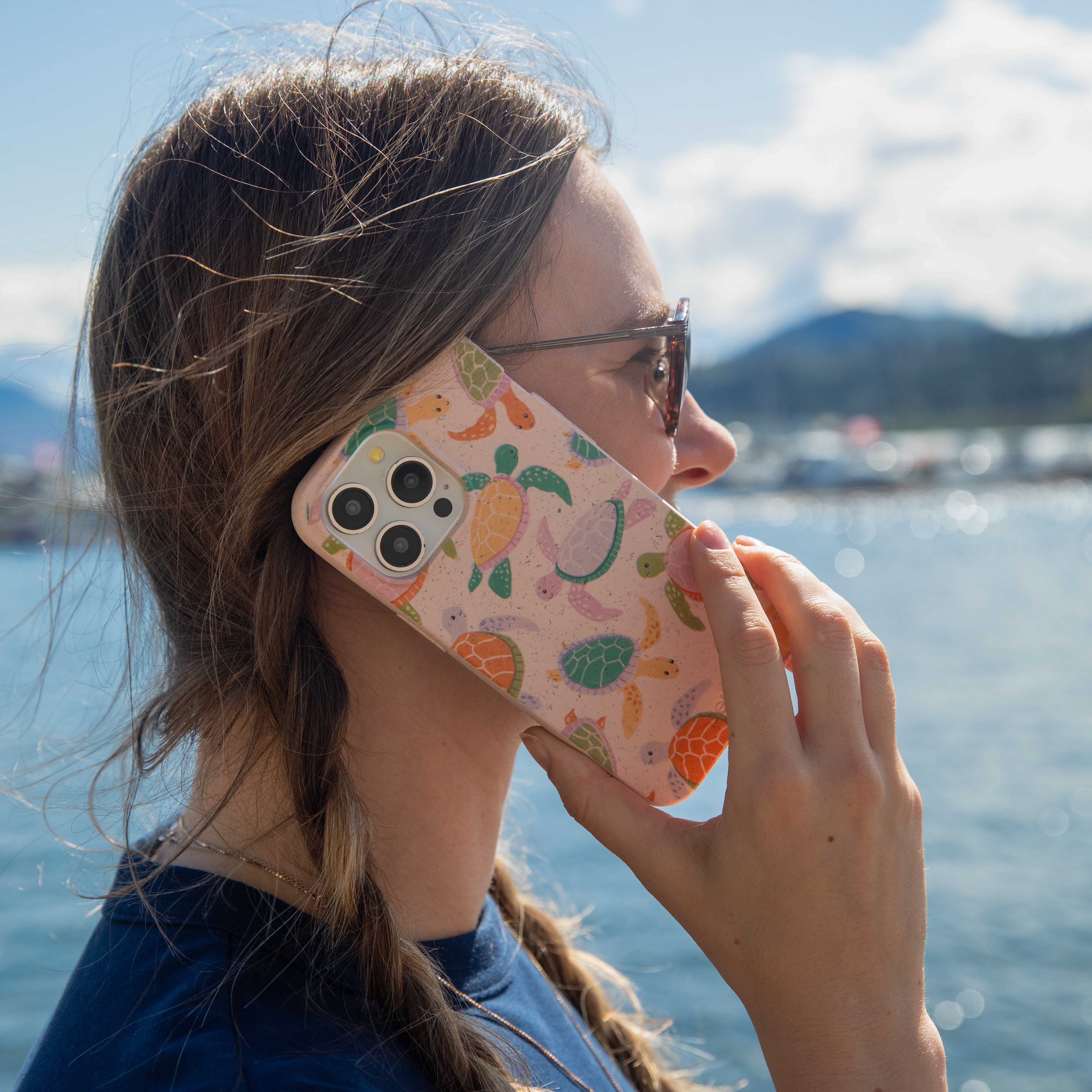 Seashell Sea Turtle Party Google Pixel 7a Case - Image 6