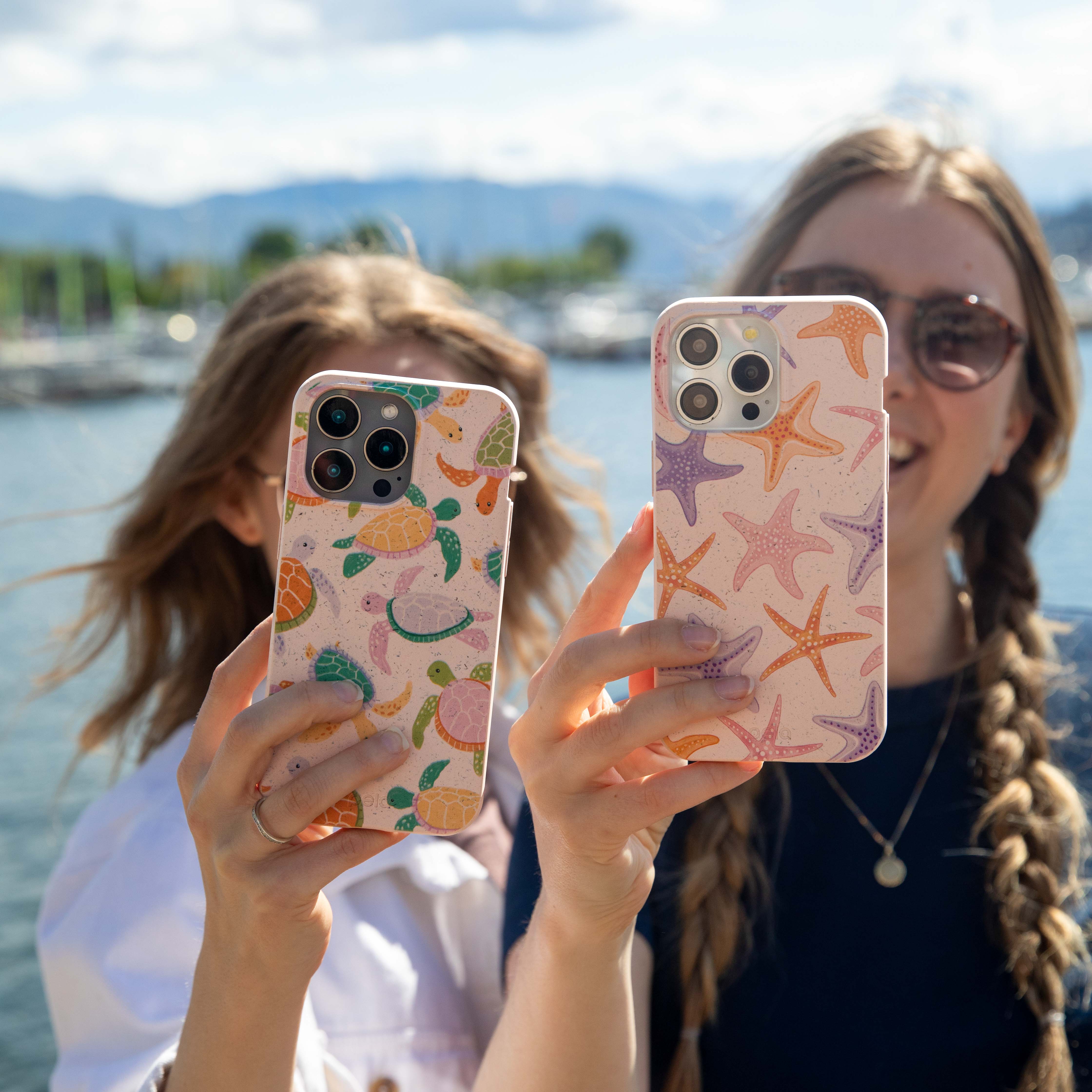 Seashell Sea Turtle Party Google Pixel 9a Case - Image 5