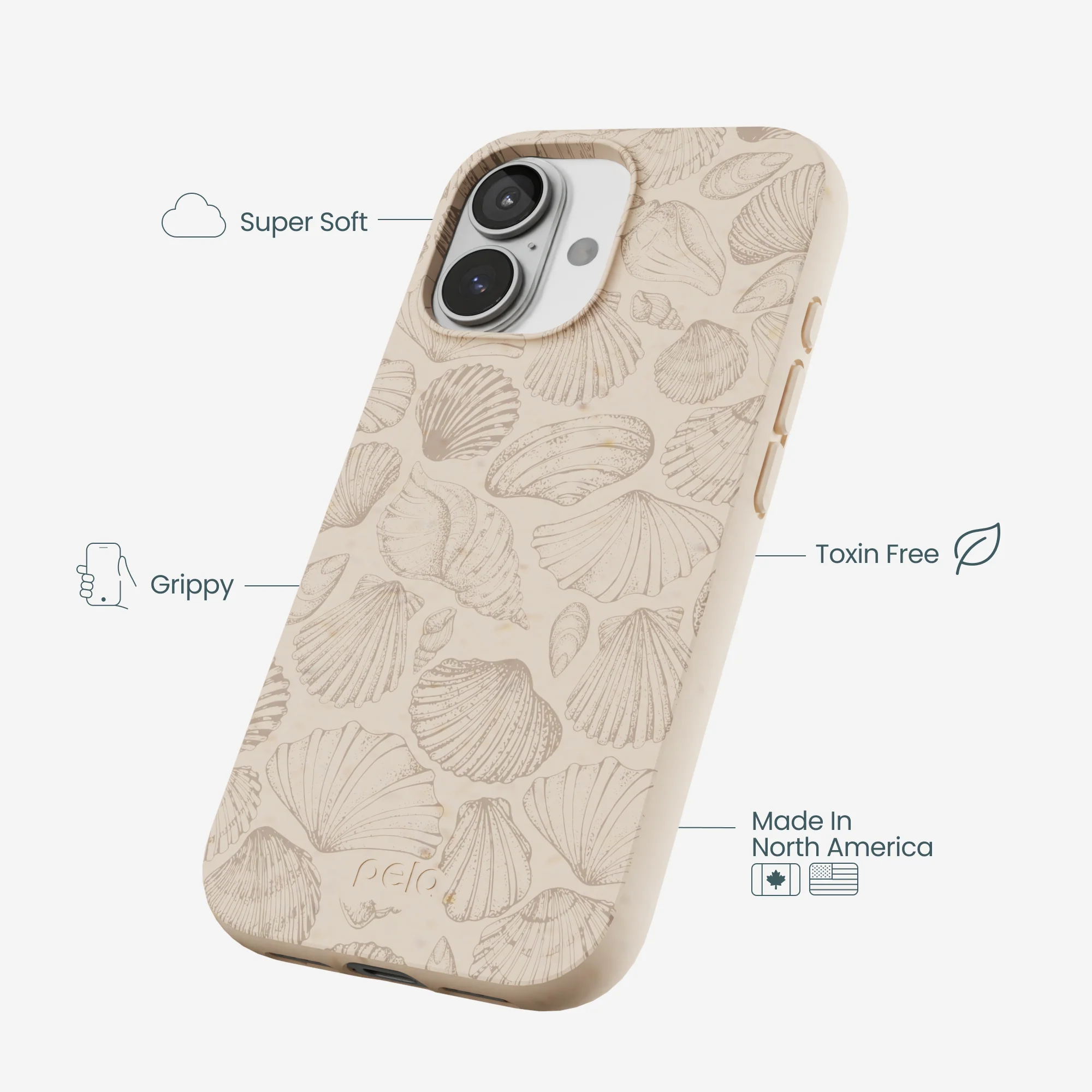 Seashell Seashore iPhone 17 Case - Image 3