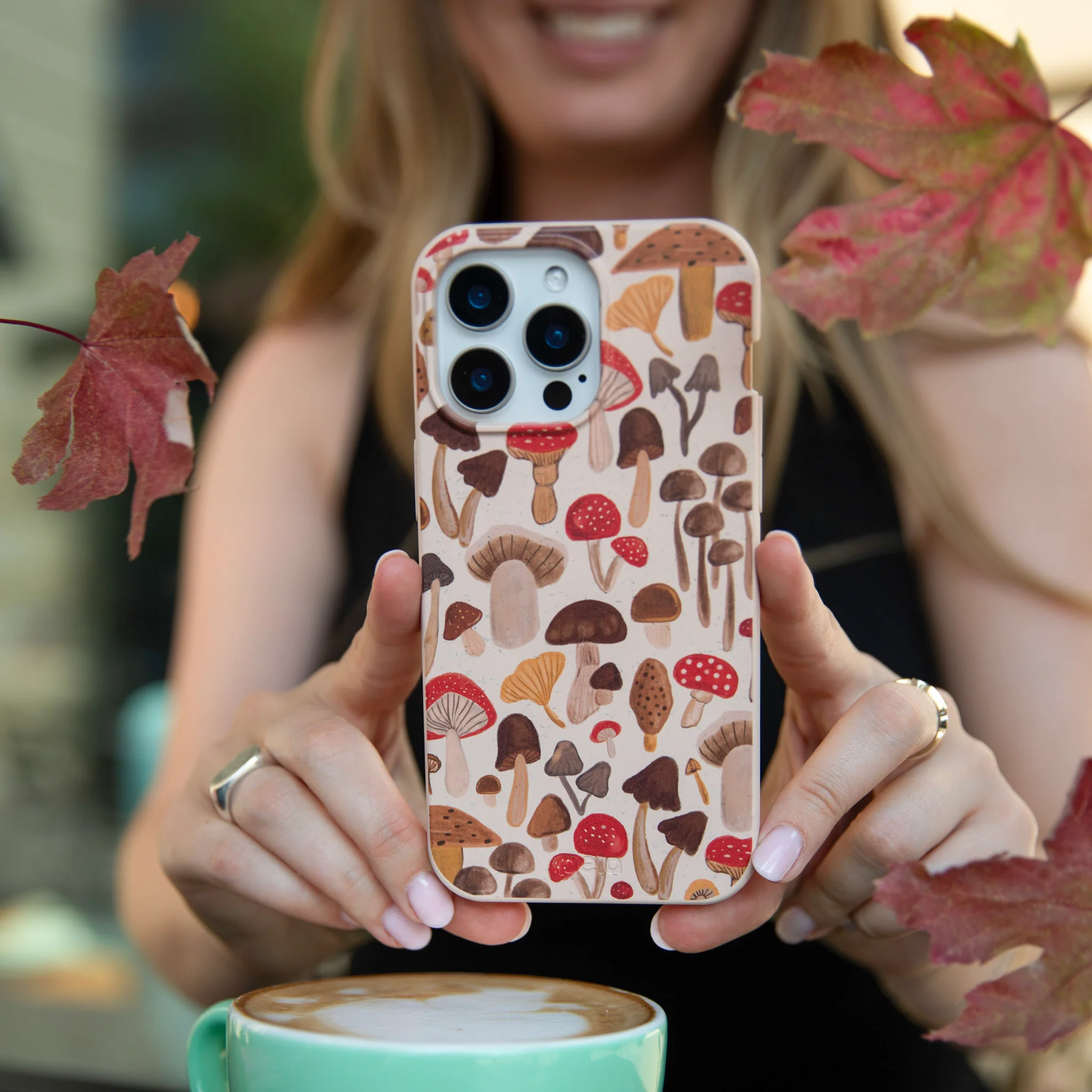 Seashell Shroomy Days iPhone 13 Case - Image 7
