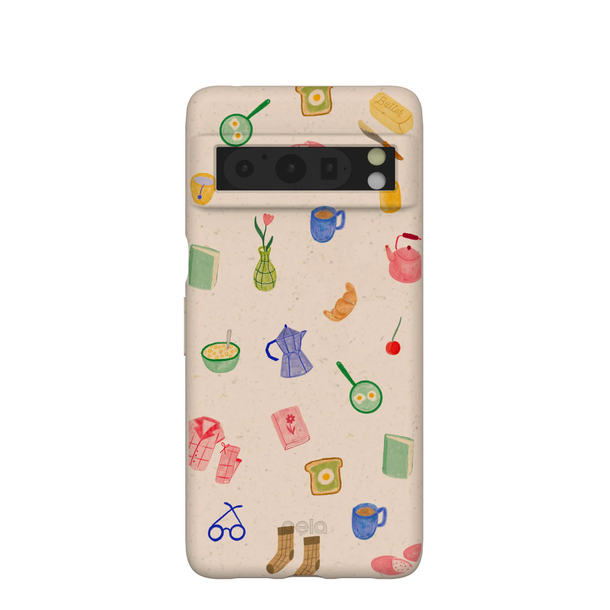 Seashell Slow Mornings Google Pixel 8 Pro Case