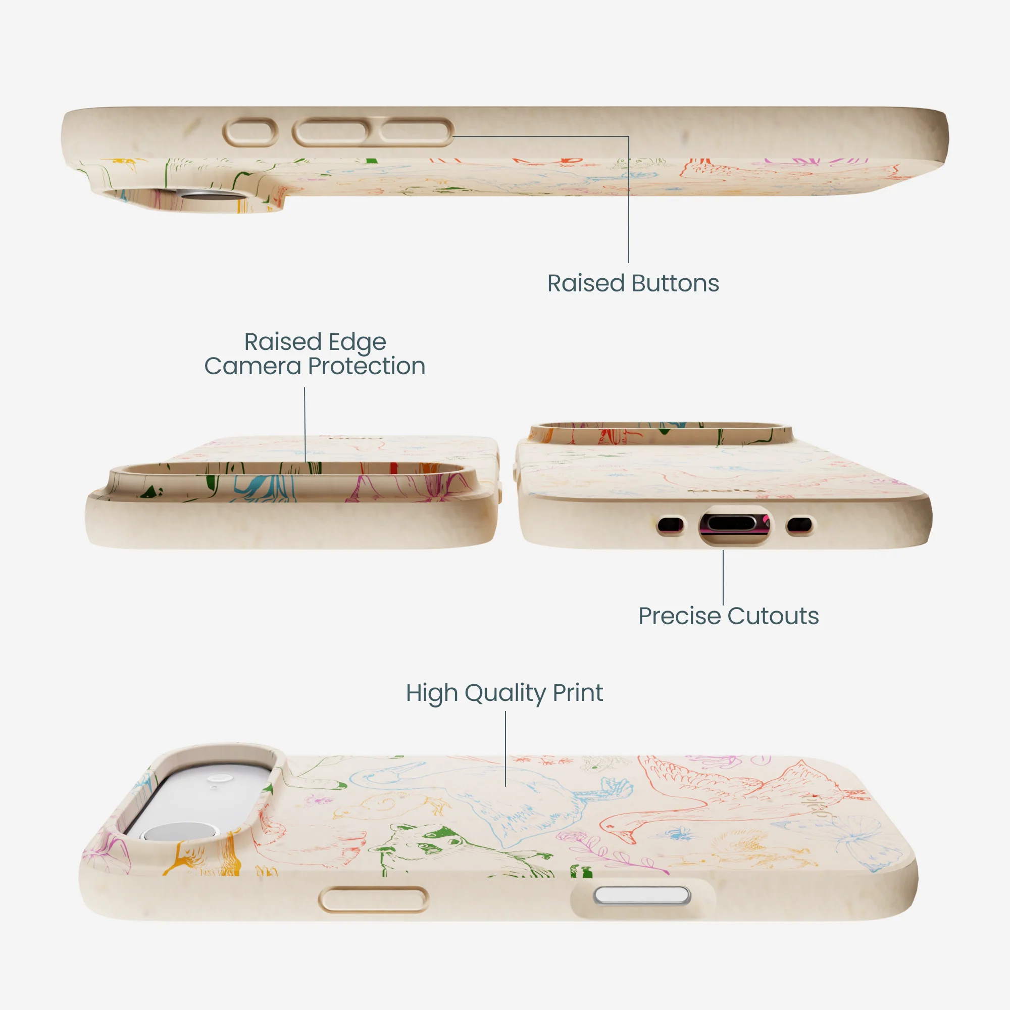 Seashell Springline Magic iPhone Air Case - Image 3