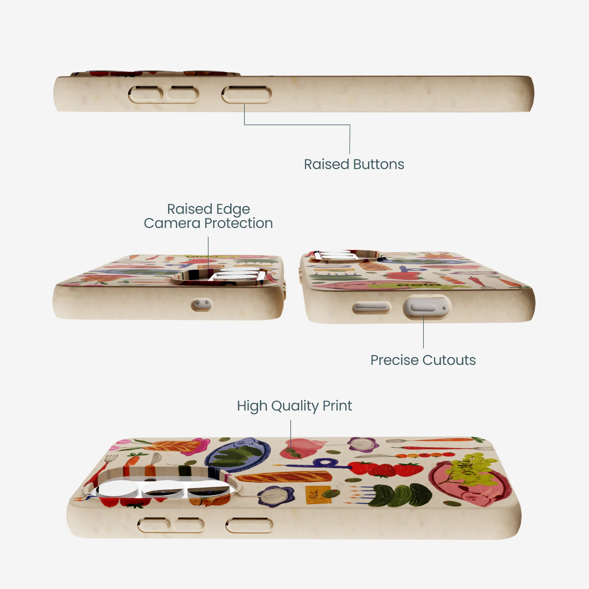Seashell Surreal Soiree Samsung Galaxy S26 Case - Image 3