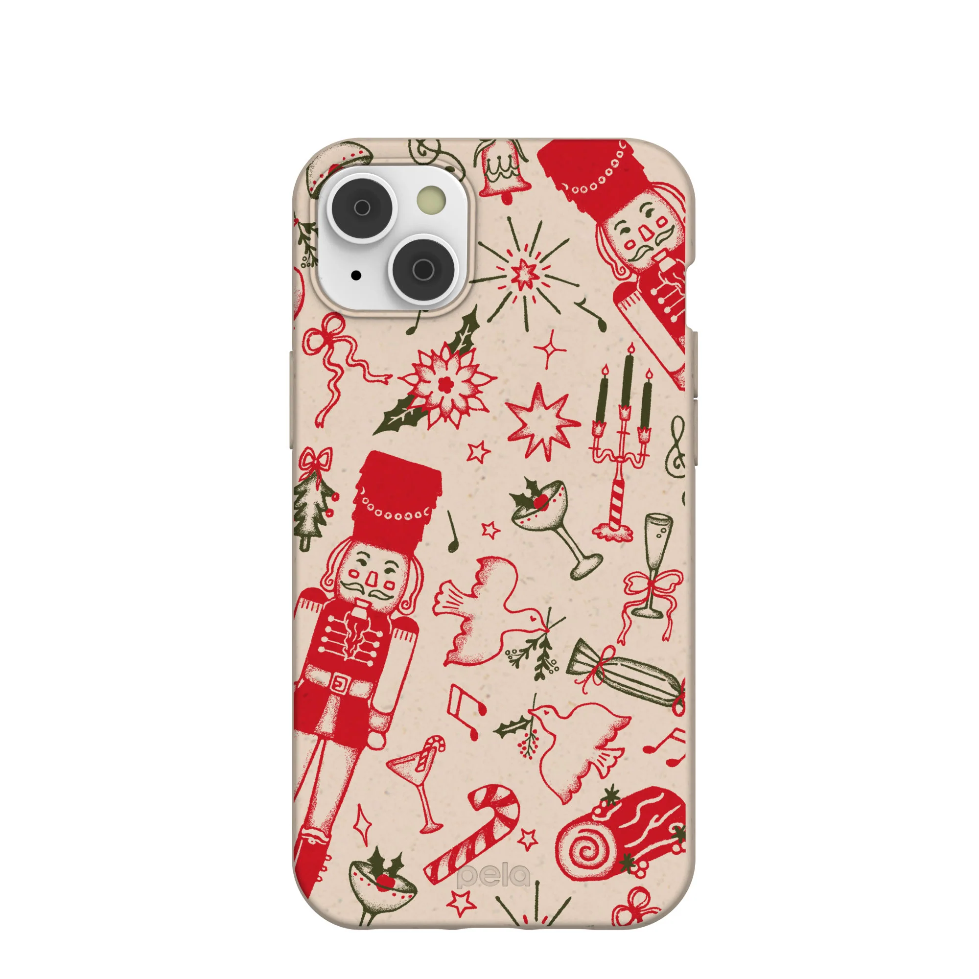 Seashell Sweet Nutcracker Mix iPhone 14 Plus Case