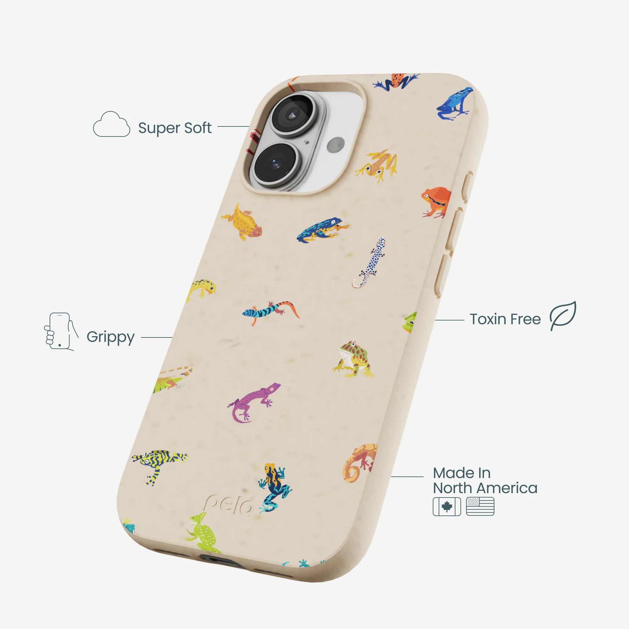 Seashell Tiny Amphibians iPhone 17 Case - Image 3