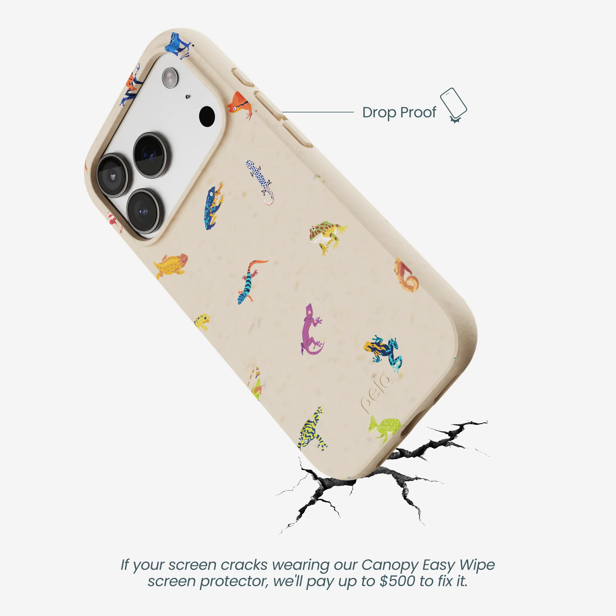 Seashell Tiny Amphibians iPhone 17 Pro Case - Image 5