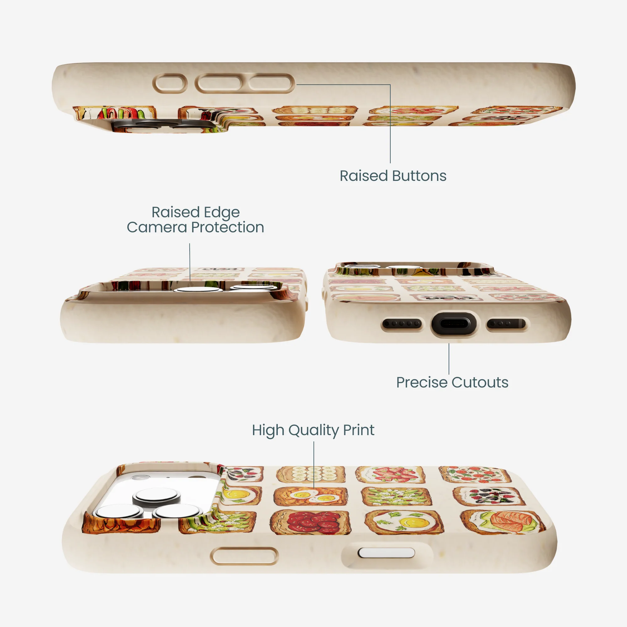 Seashell Toasted iPhone 17 Pro Case - Image 3