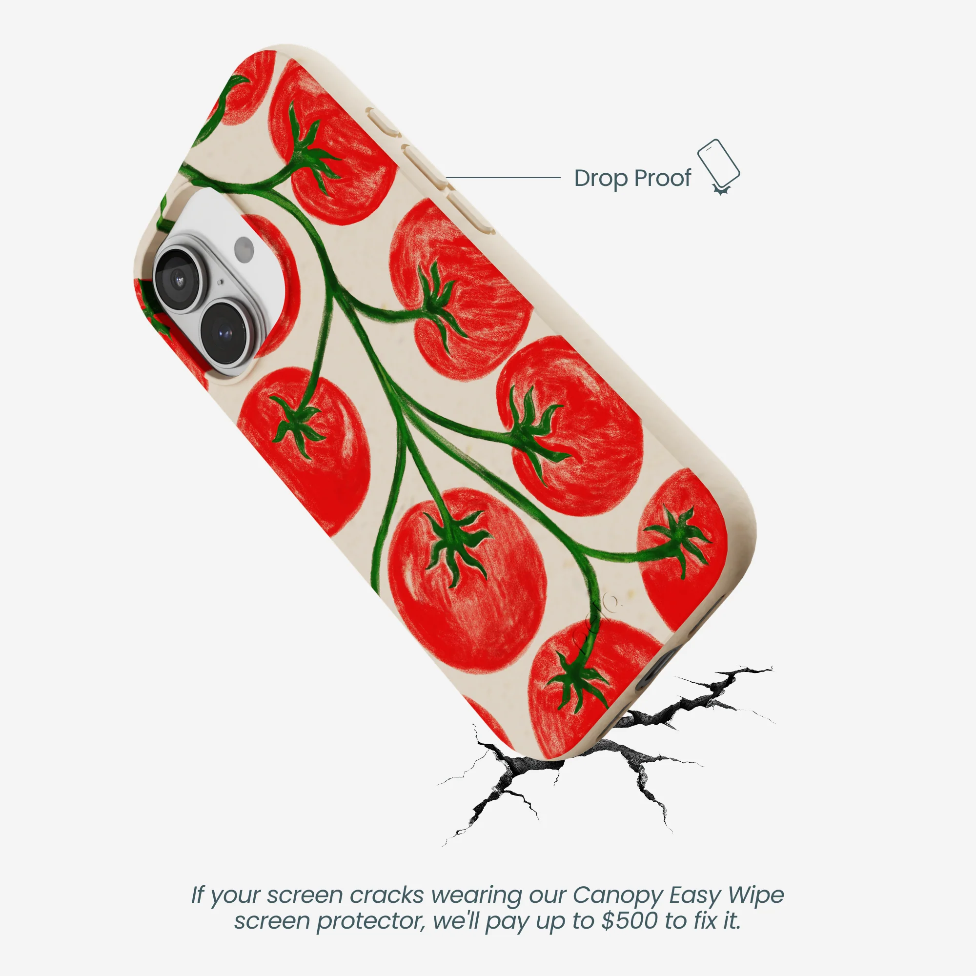 Seashell Tomato Tango iPhone 17 Case - Image 4