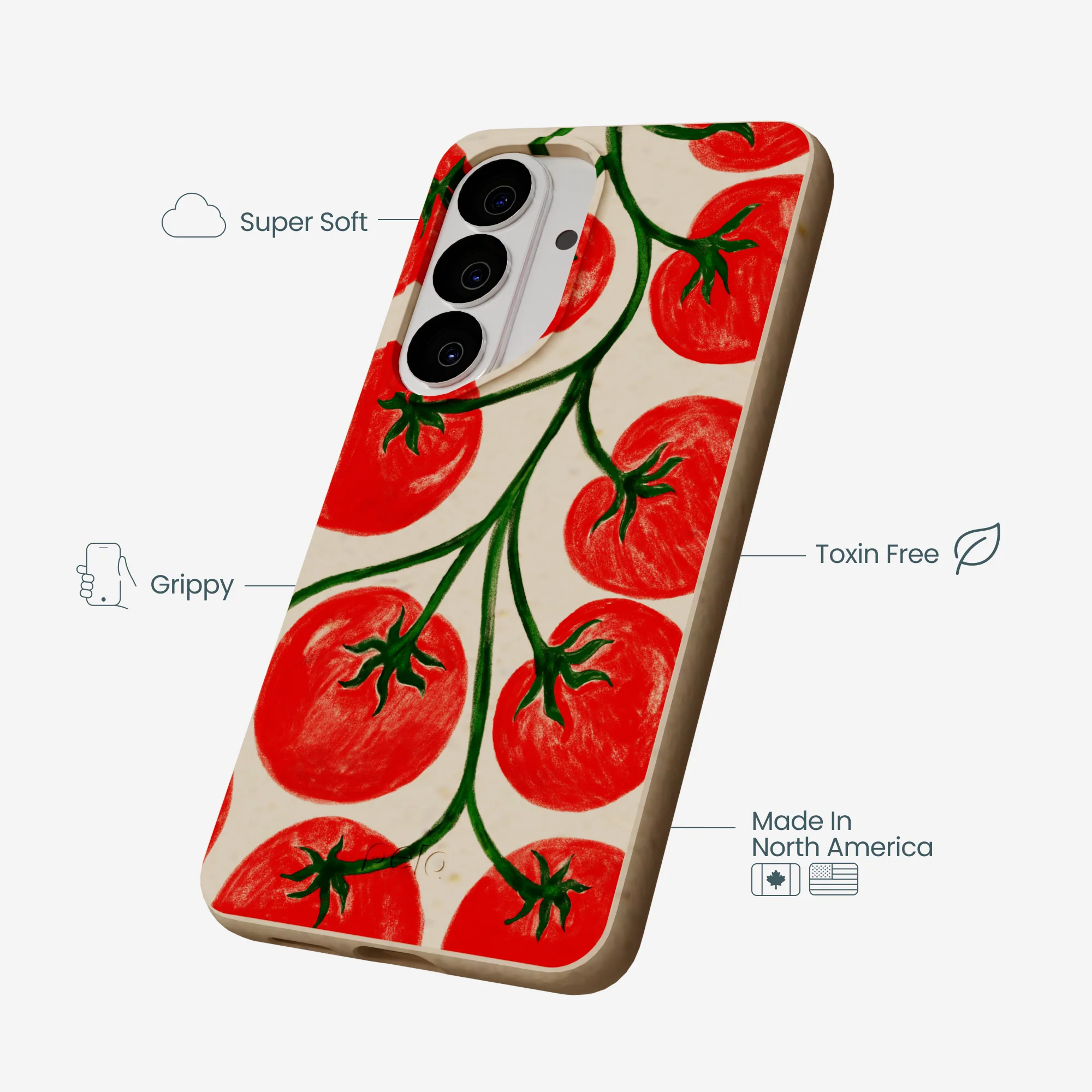Seashell Tomato Tango Samsung Galaxy S26 Case - Image 4