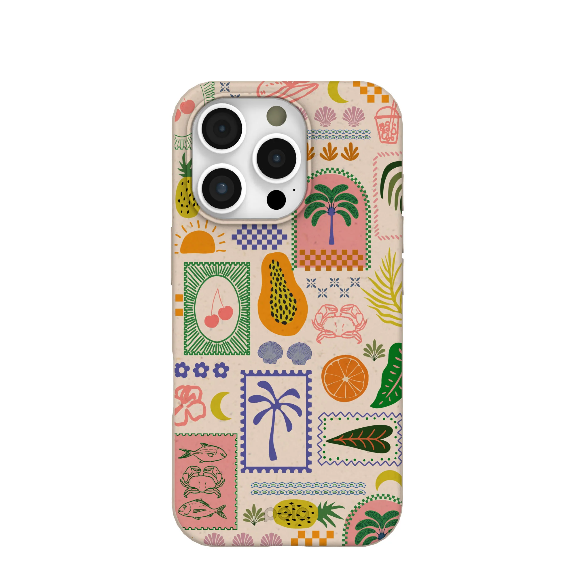 Seashell Tropic Muse iPhone 16 Pro Case