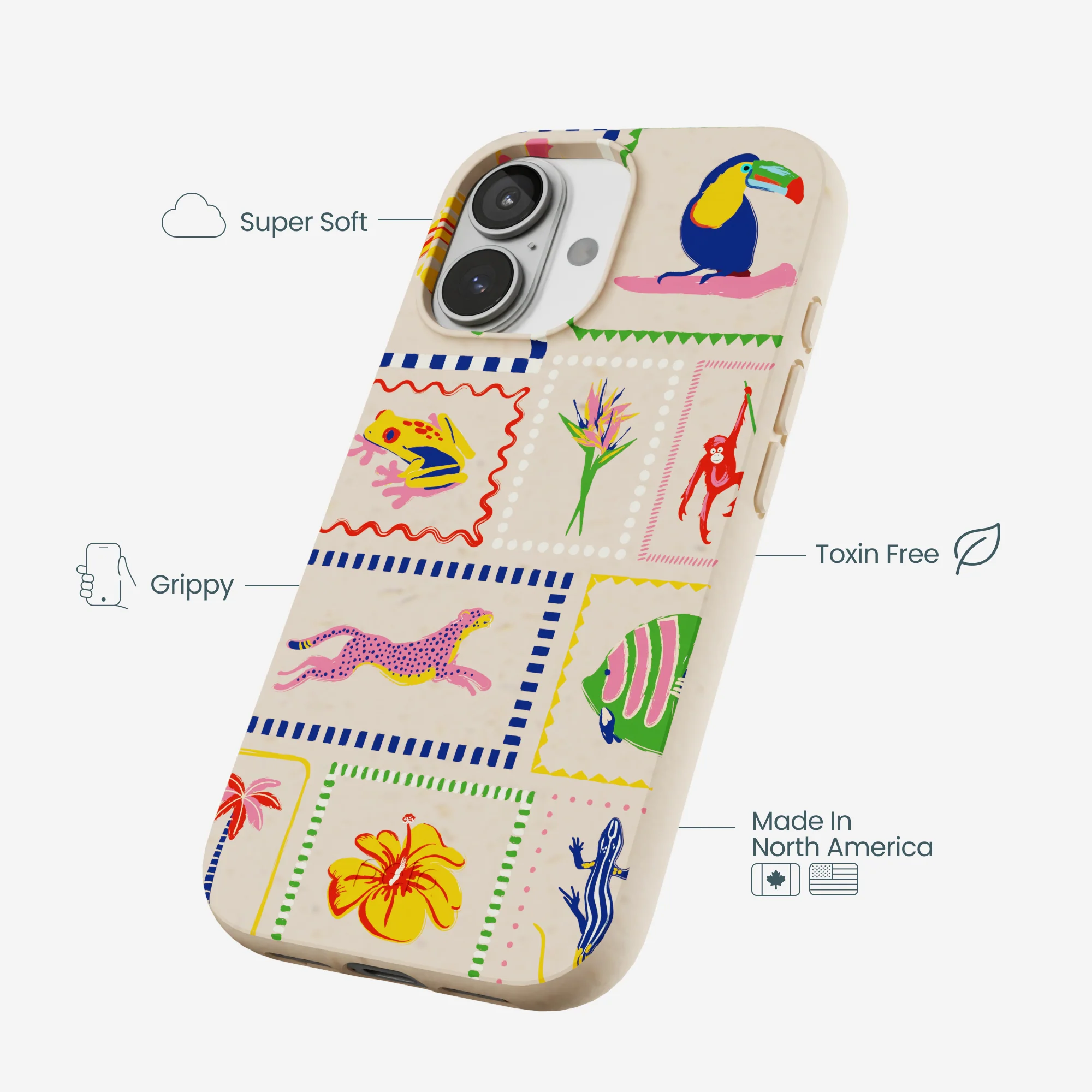 Seashell Tropical Paradise iPhone 17 Case - Image 3