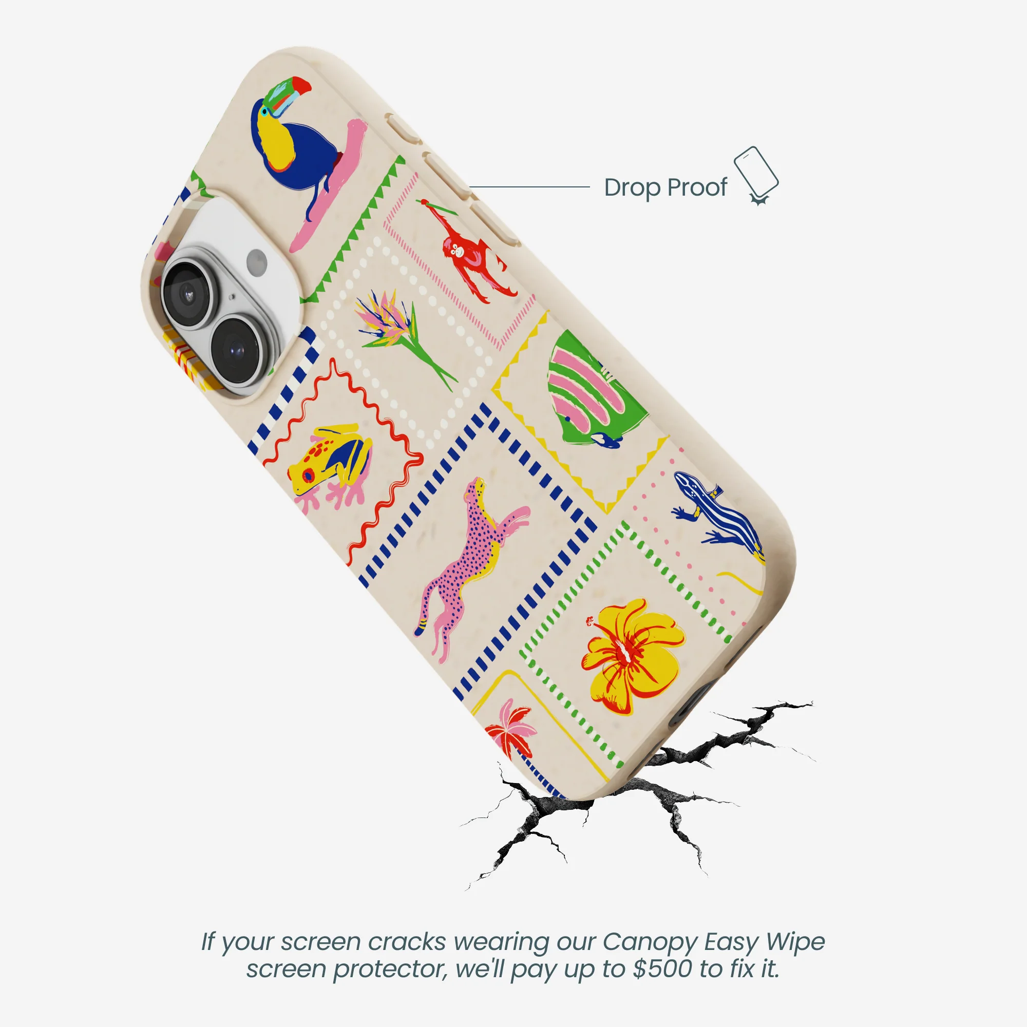Seashell Tropical Paradise iPhone 17 Case - Image 4