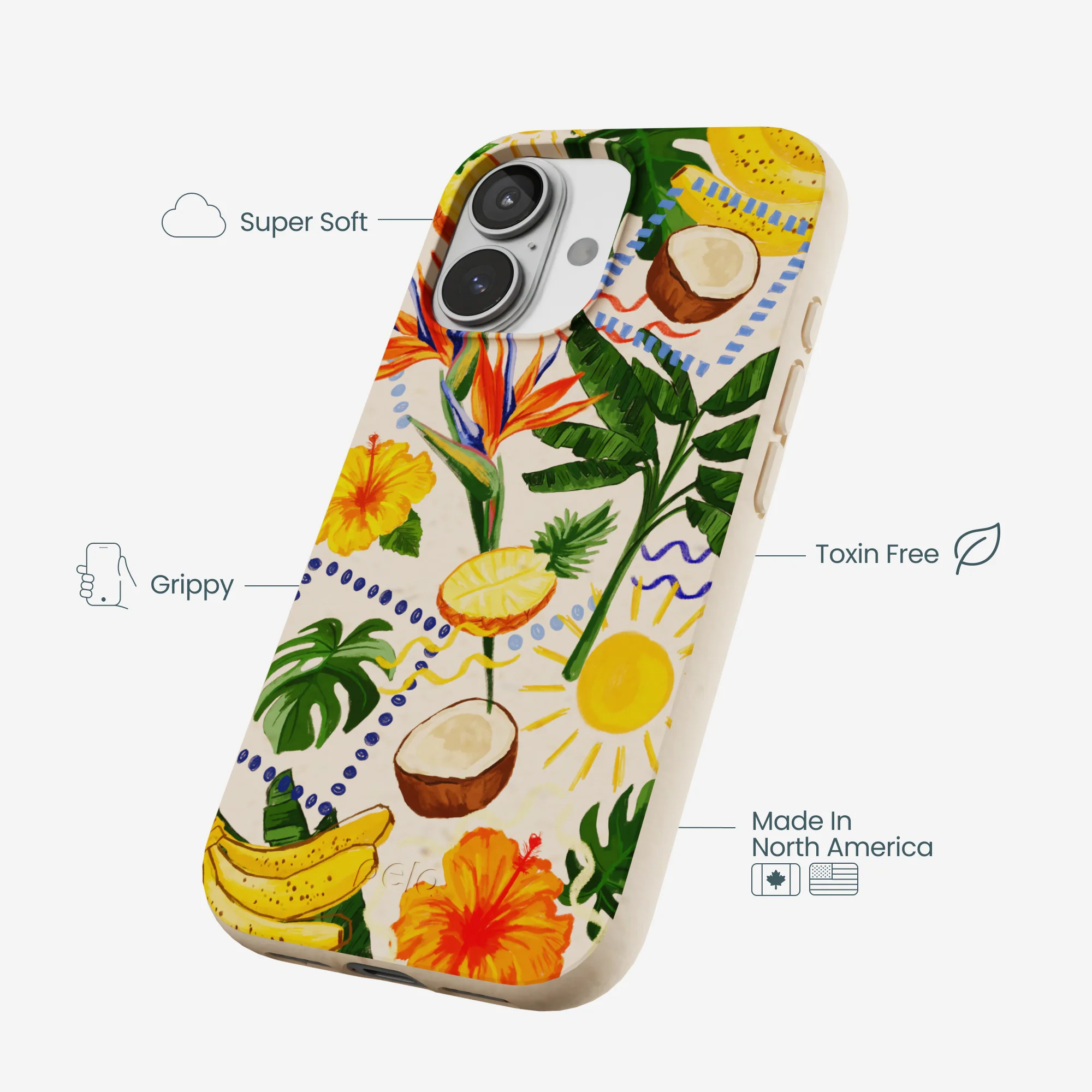 Seashell Tropics iPhone 17 Case - Image 3