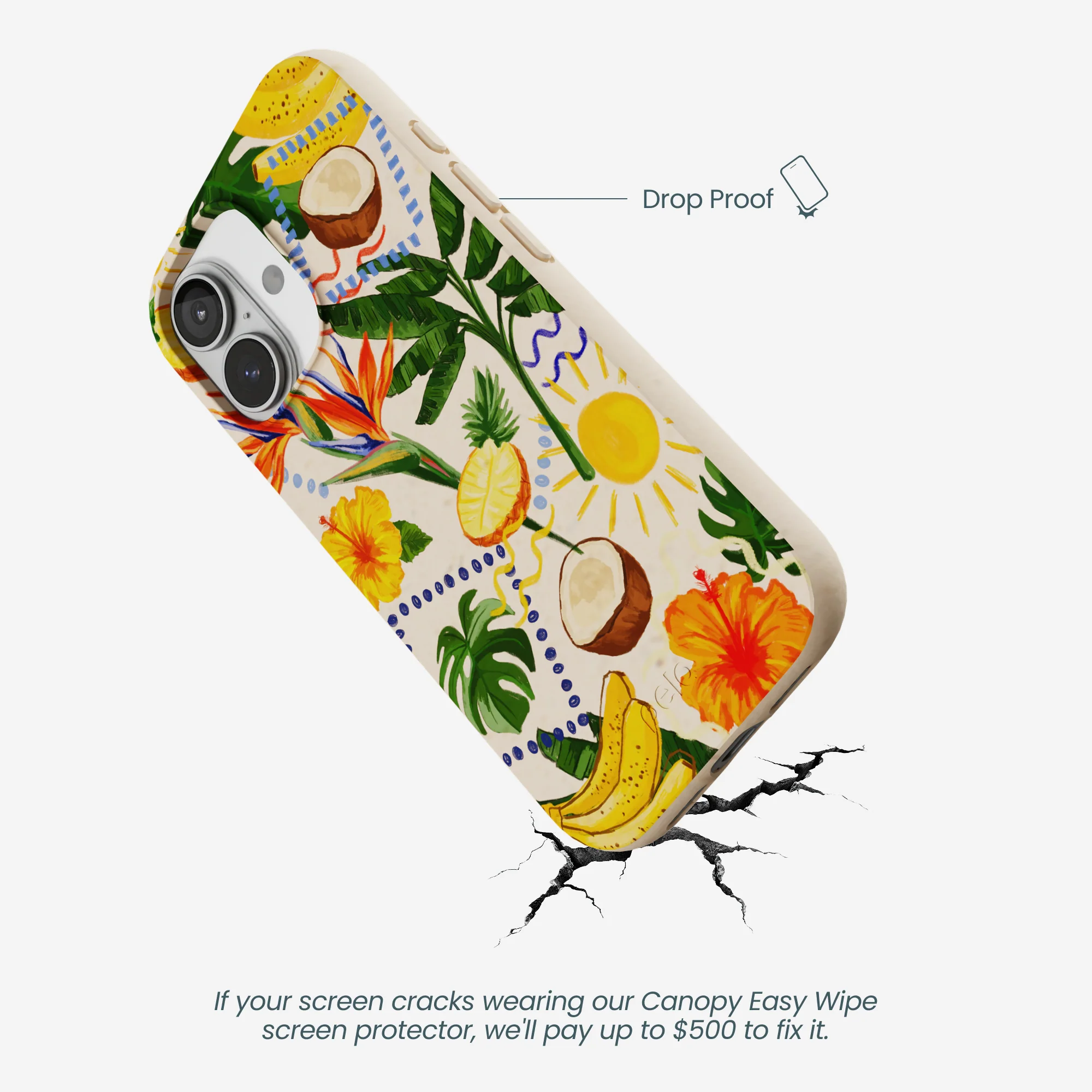 Seashell Tropics iPhone 17 Case - Image 4