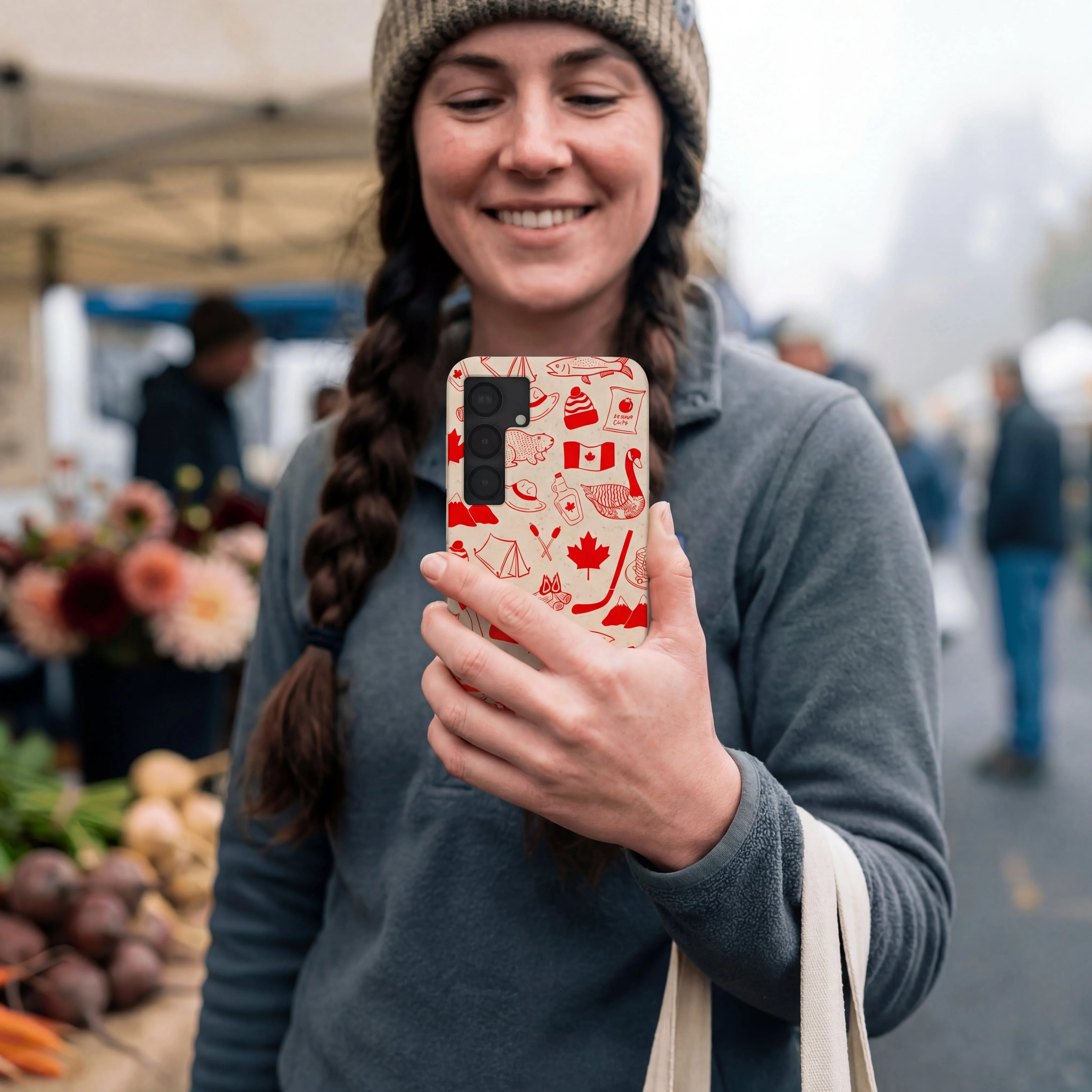 Seashell True North Red Samsung Galaxy S25 Case - Image 2