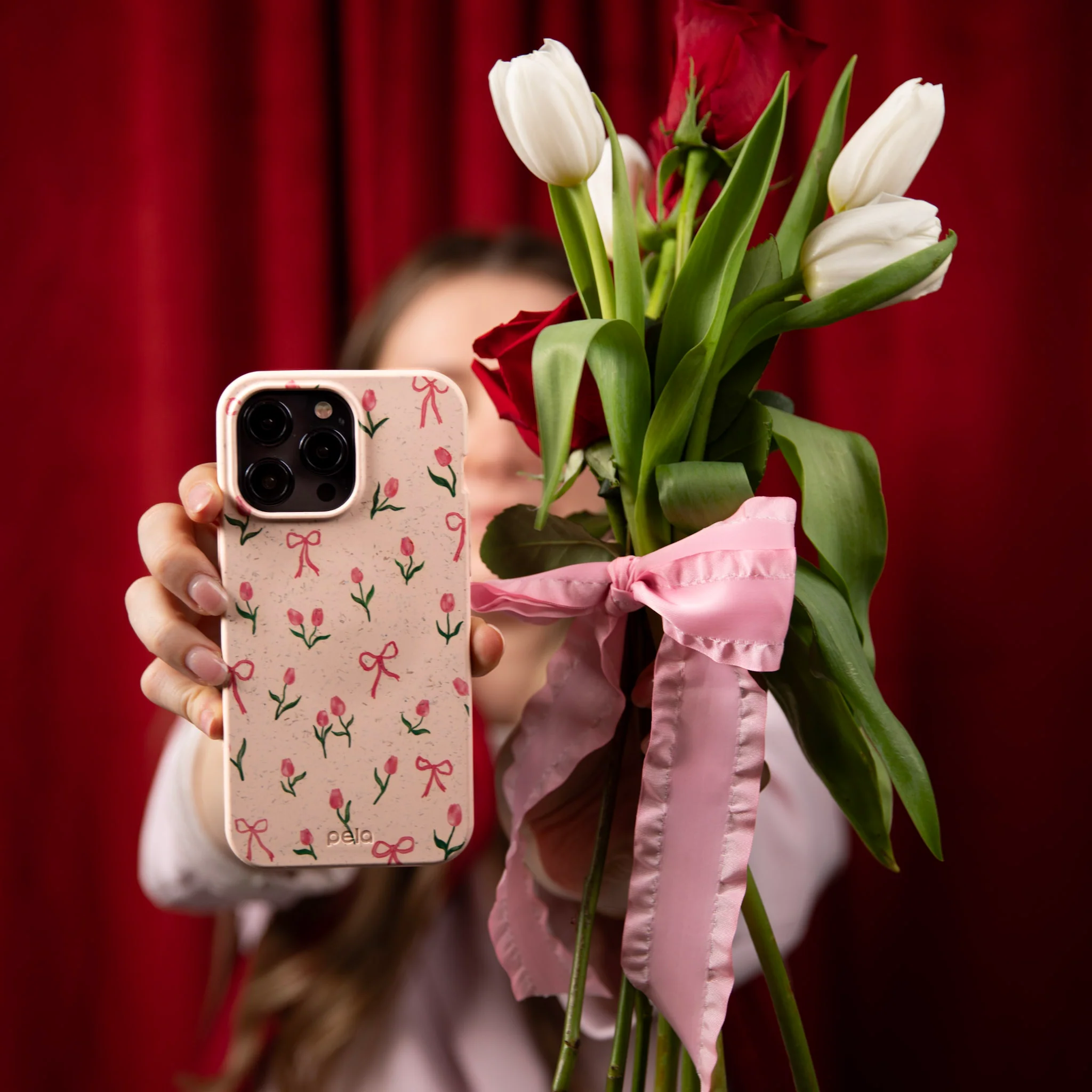 Seashell Tulip Bliss Google Pixel 9 Pro XL Case - Image 2