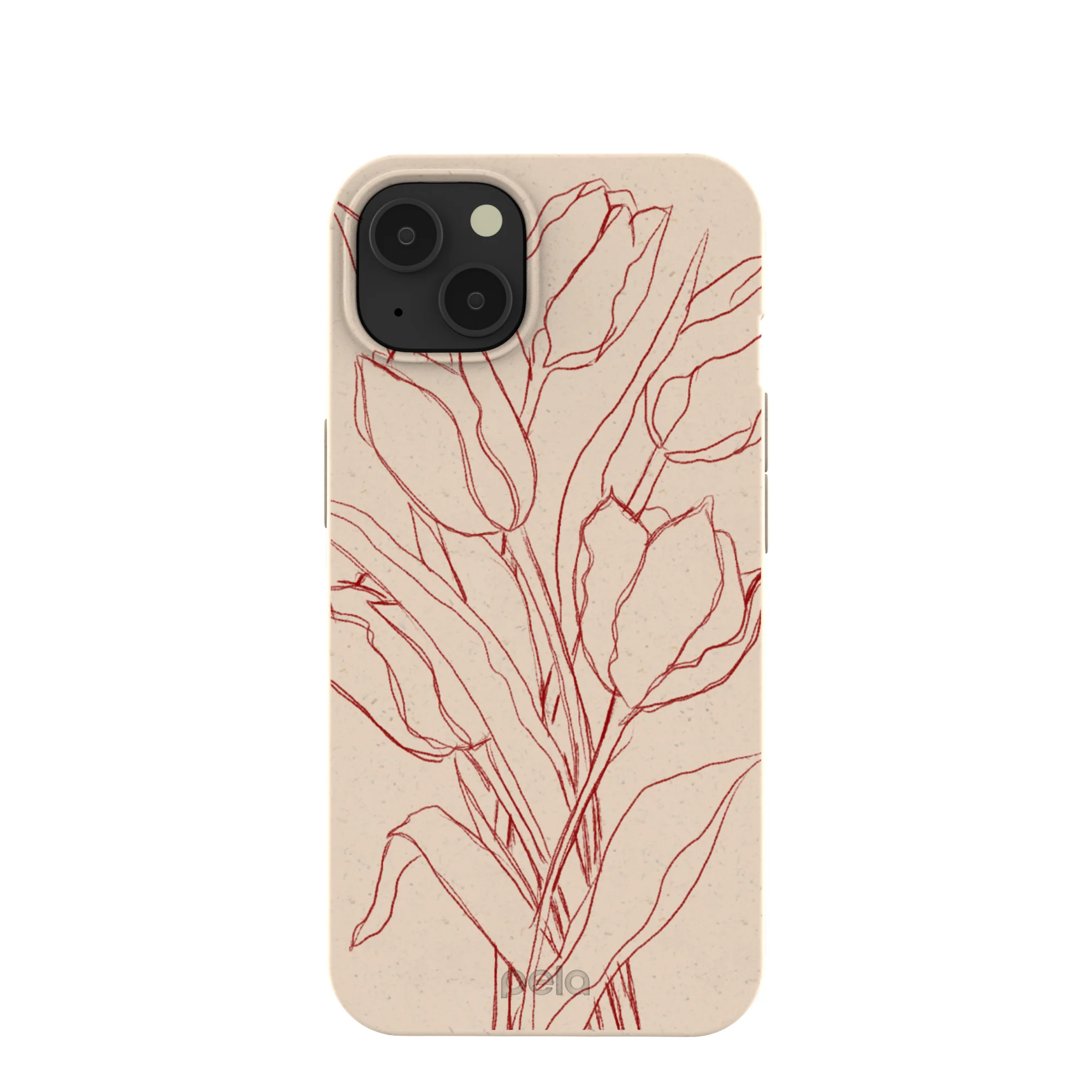 Seashell Tulip Bouquet iPhone 13 Case