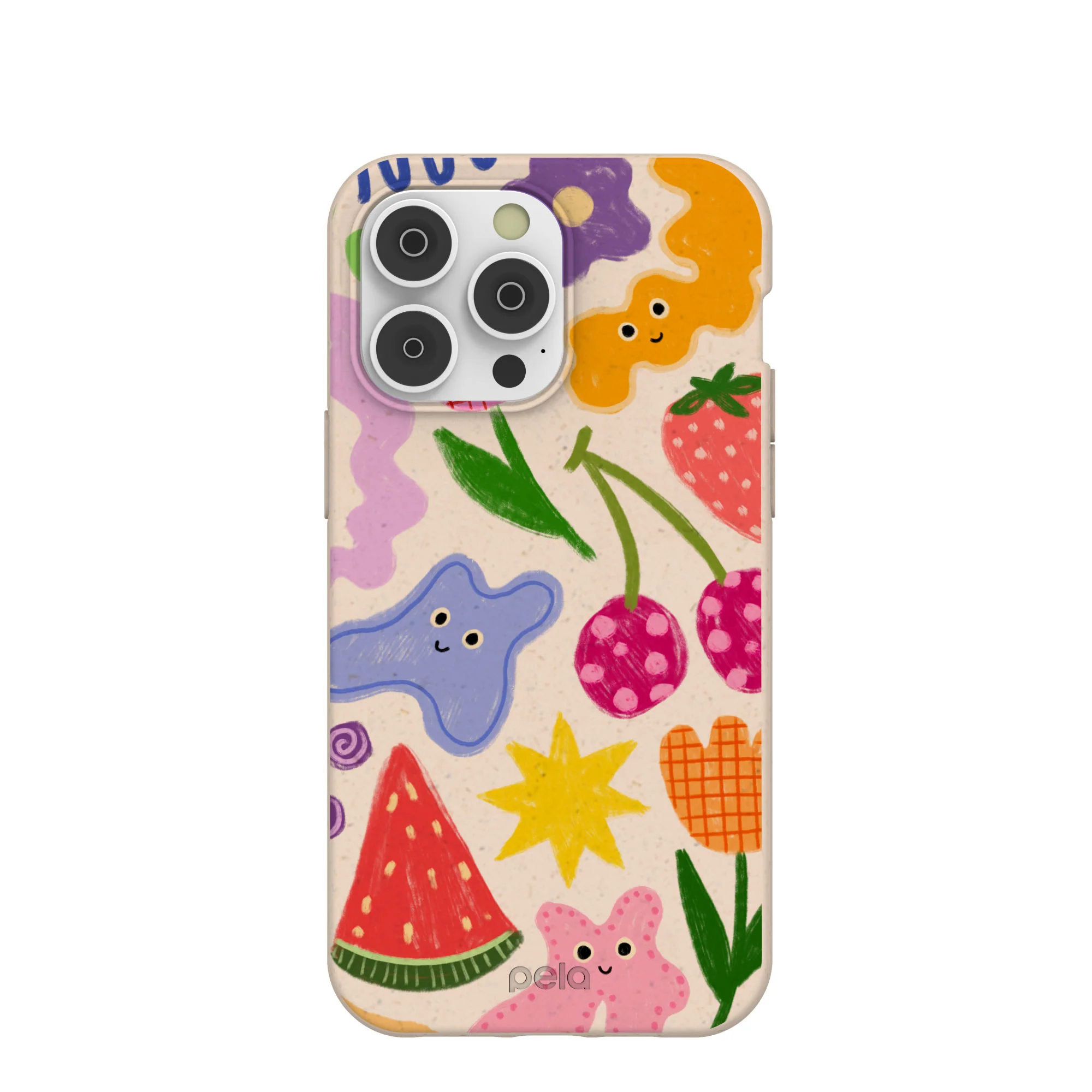 Seashell Whimsy Shapes iPhone 14 Pro Max Case