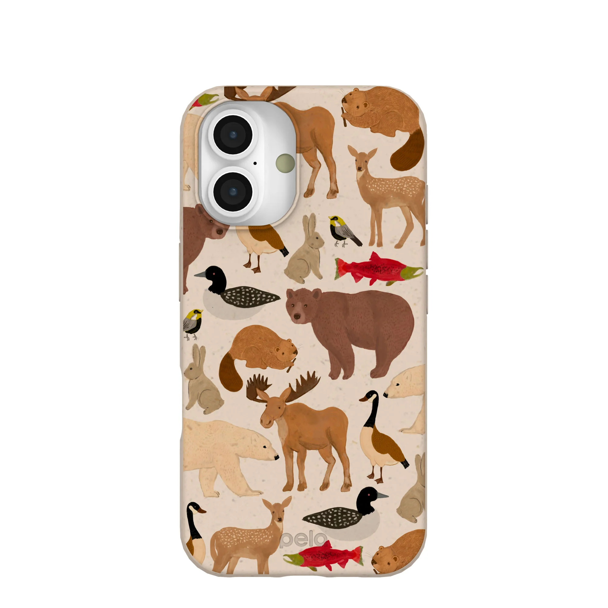 Seashell Wild Canada iPhone 16 Case