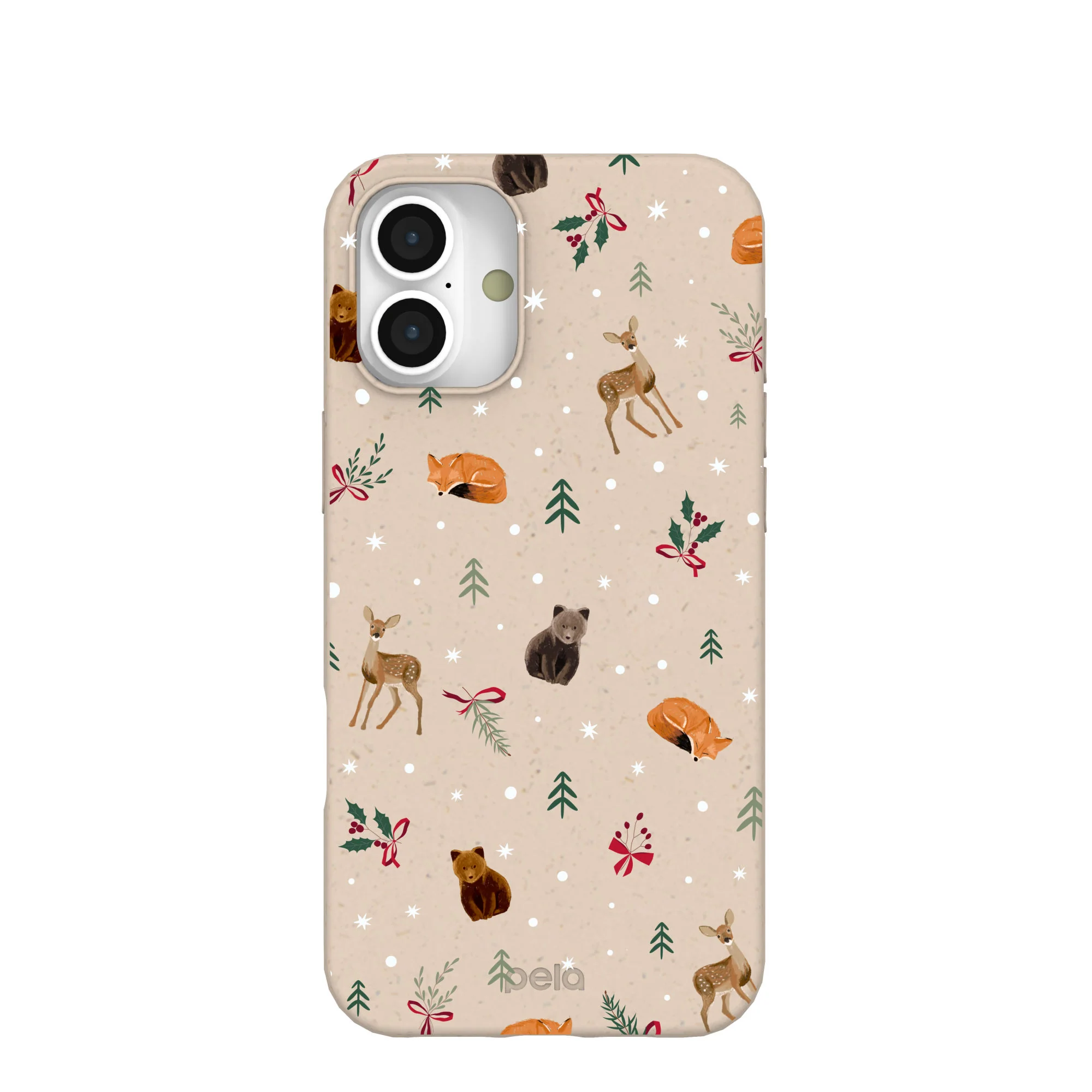 Seashell Winter Woodland iPhone 16 Plus Case