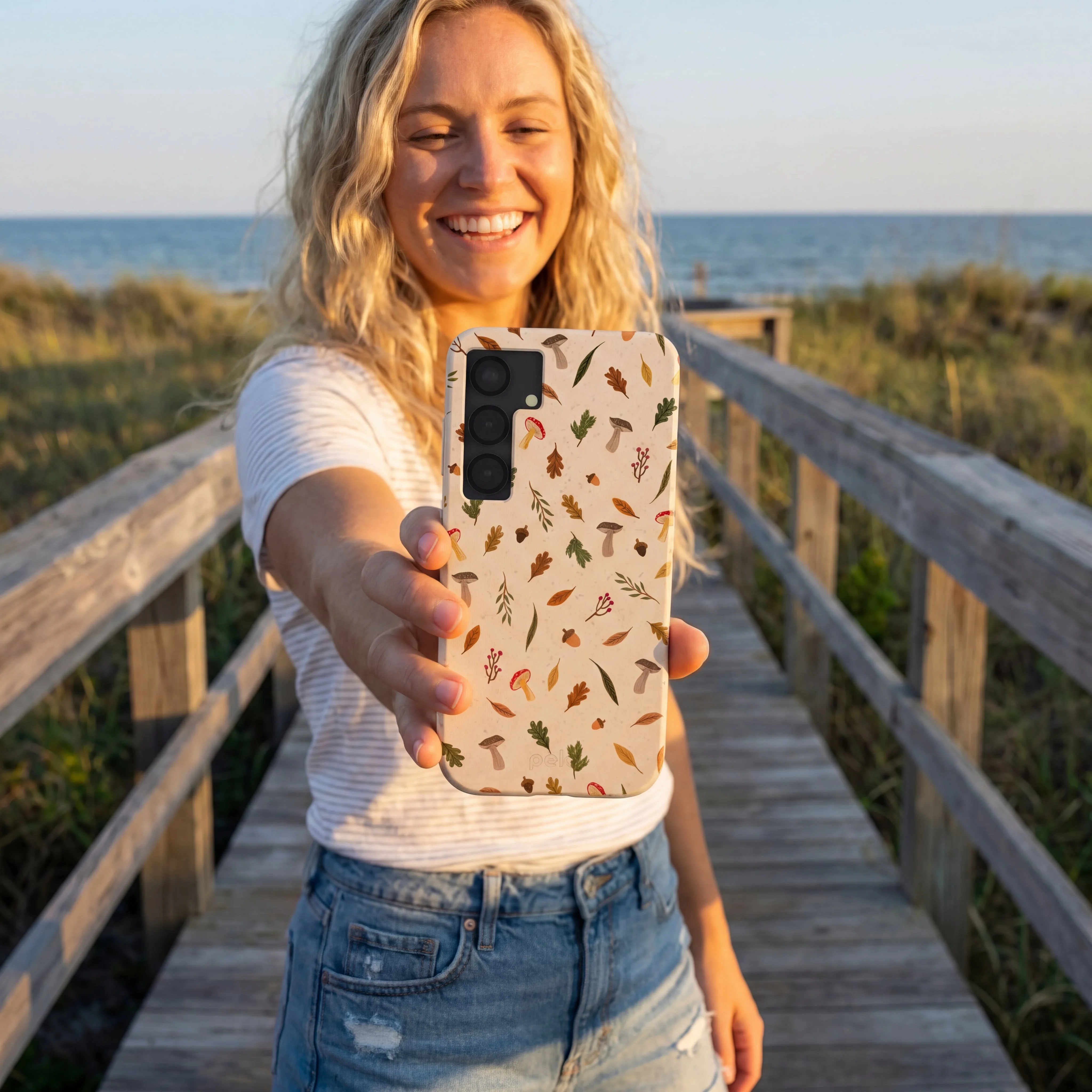 Seashell Woodland Harvest Samsung Galaxy S25+(Plus) Case - Image 5