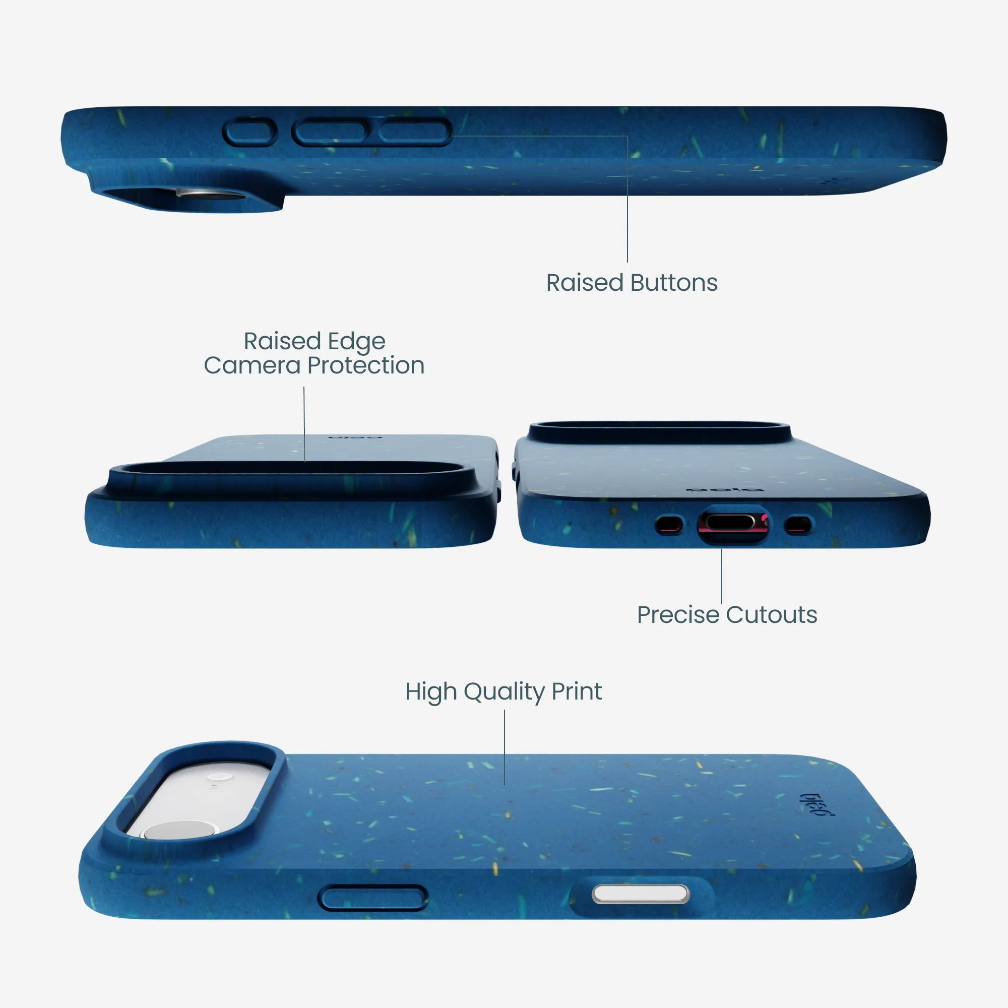 Stormy Blue iPhone Air Case - Image 3